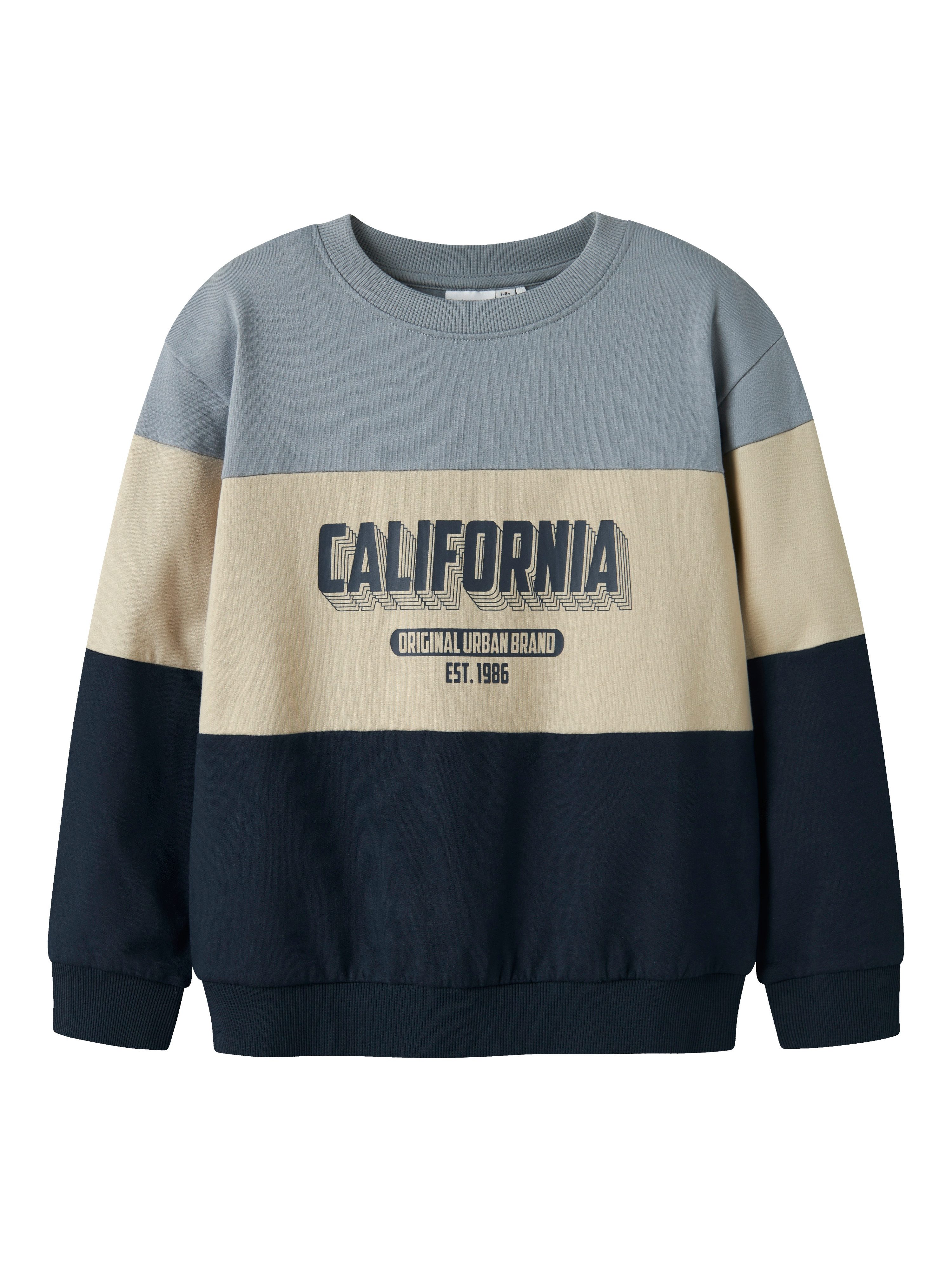 Name It Sweatshirt NKMVEMIL LS NREG SWEAT BRU