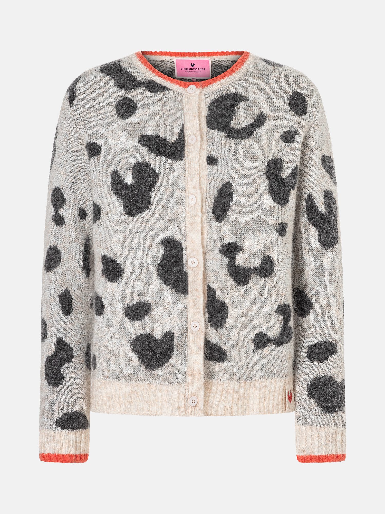 Lieblingsstück Vest AnninaL met dierenprint