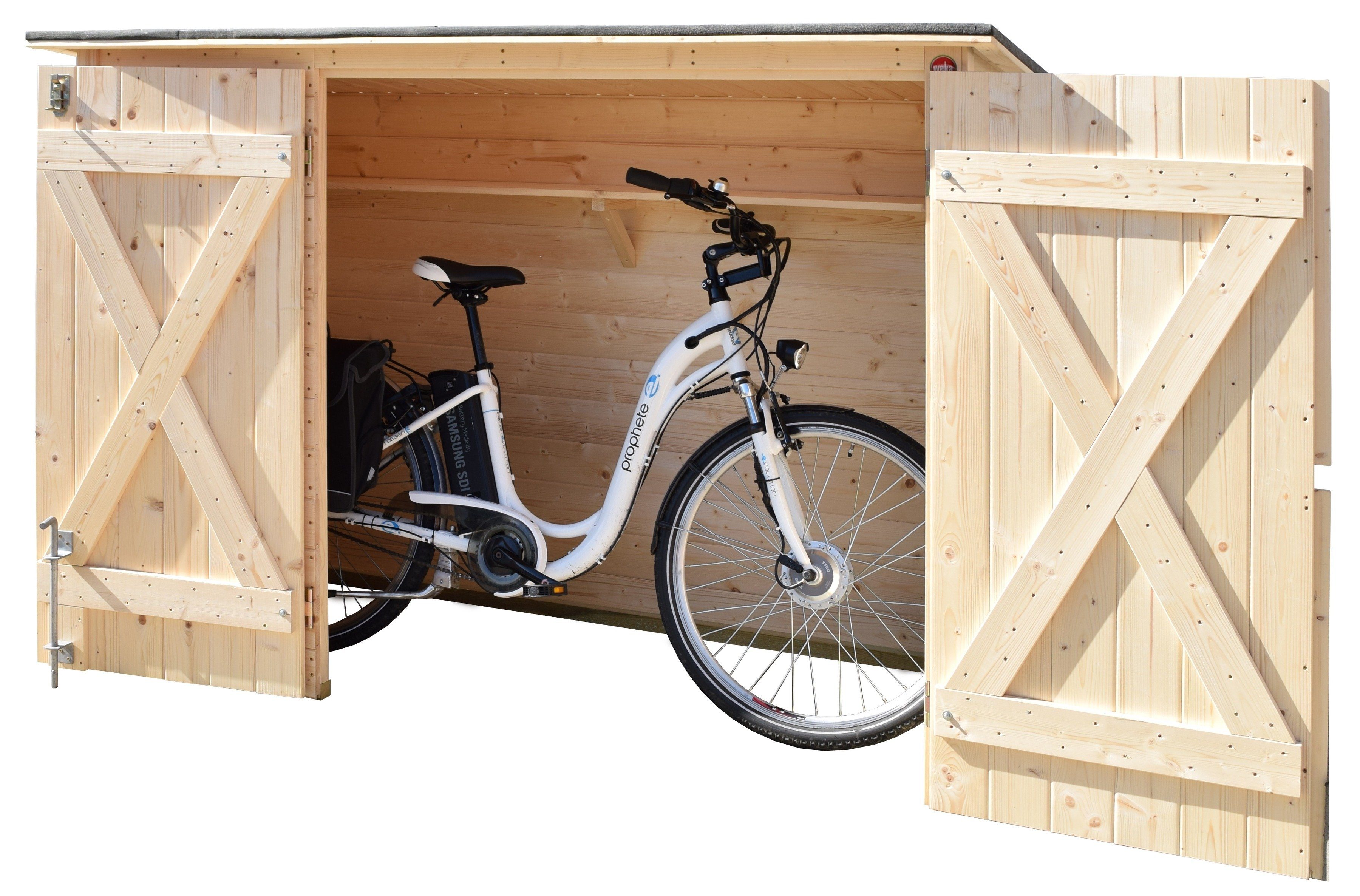 weka Fietsbox Kliko-ombouw, bxdxh: 205x84x151 cm