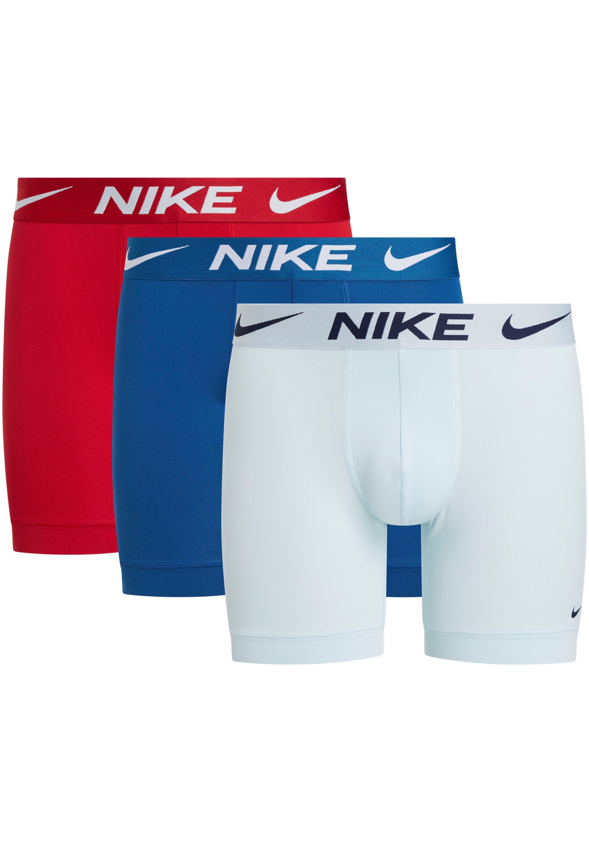 NIKE Underwear Boxershort met contrasterend merklabel (set 3 stuks)