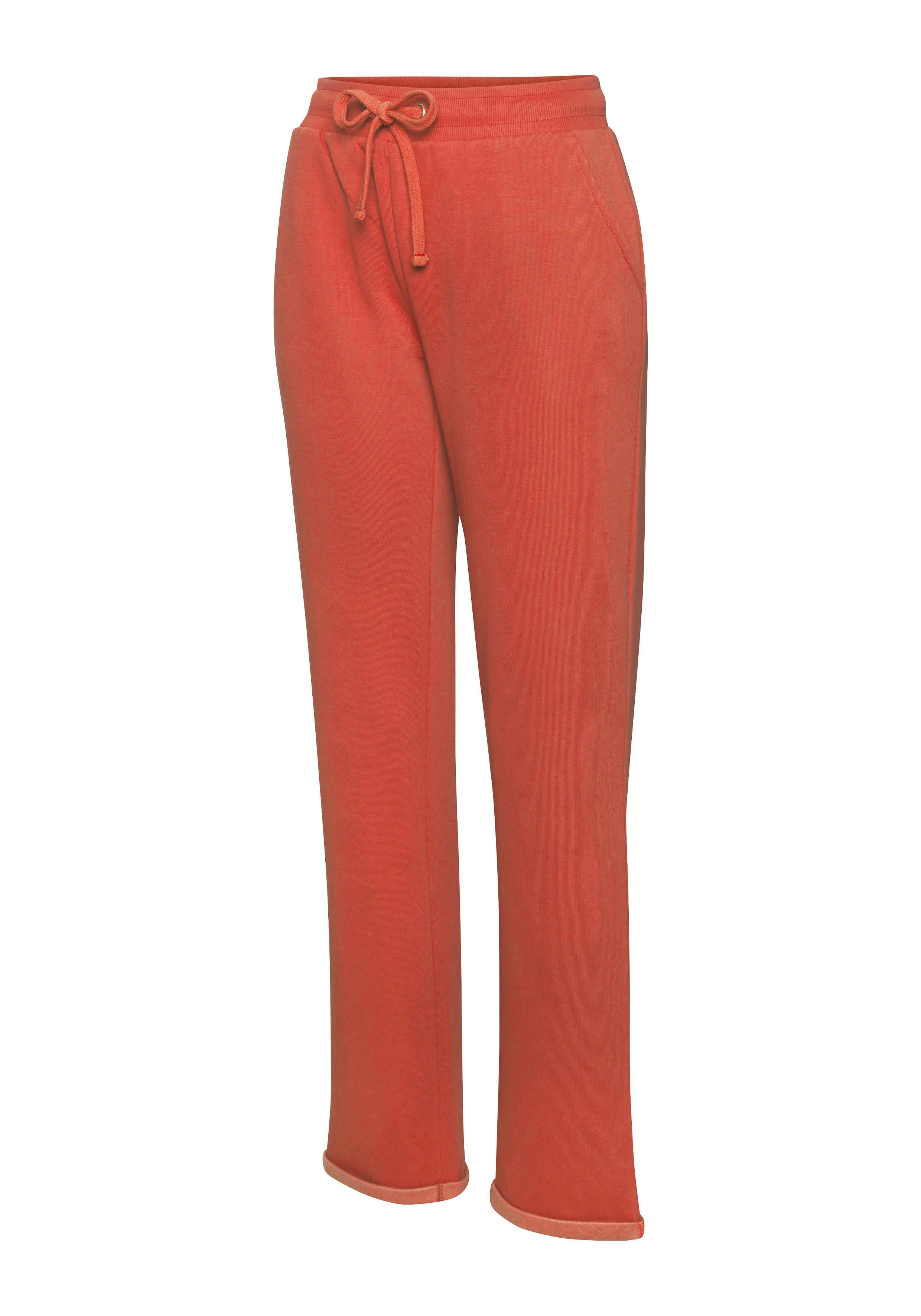 Lascana Sweatbroek Relax- loungebroek met zijzakken loungewear