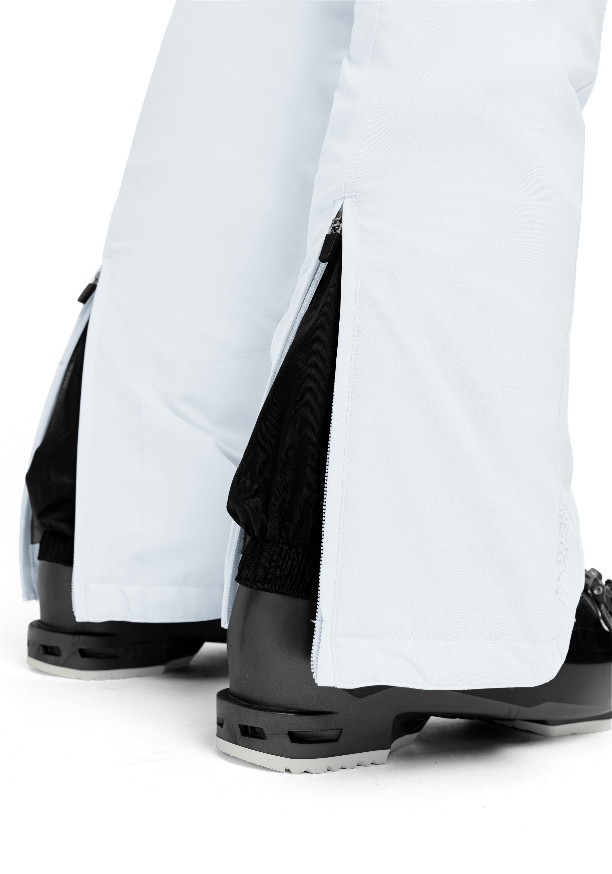 Maier Sports Skibroek Vroni slim 2.0 Dames sneeuwbroek, wind- en waterdicht, 2 ritszakken, slim fit