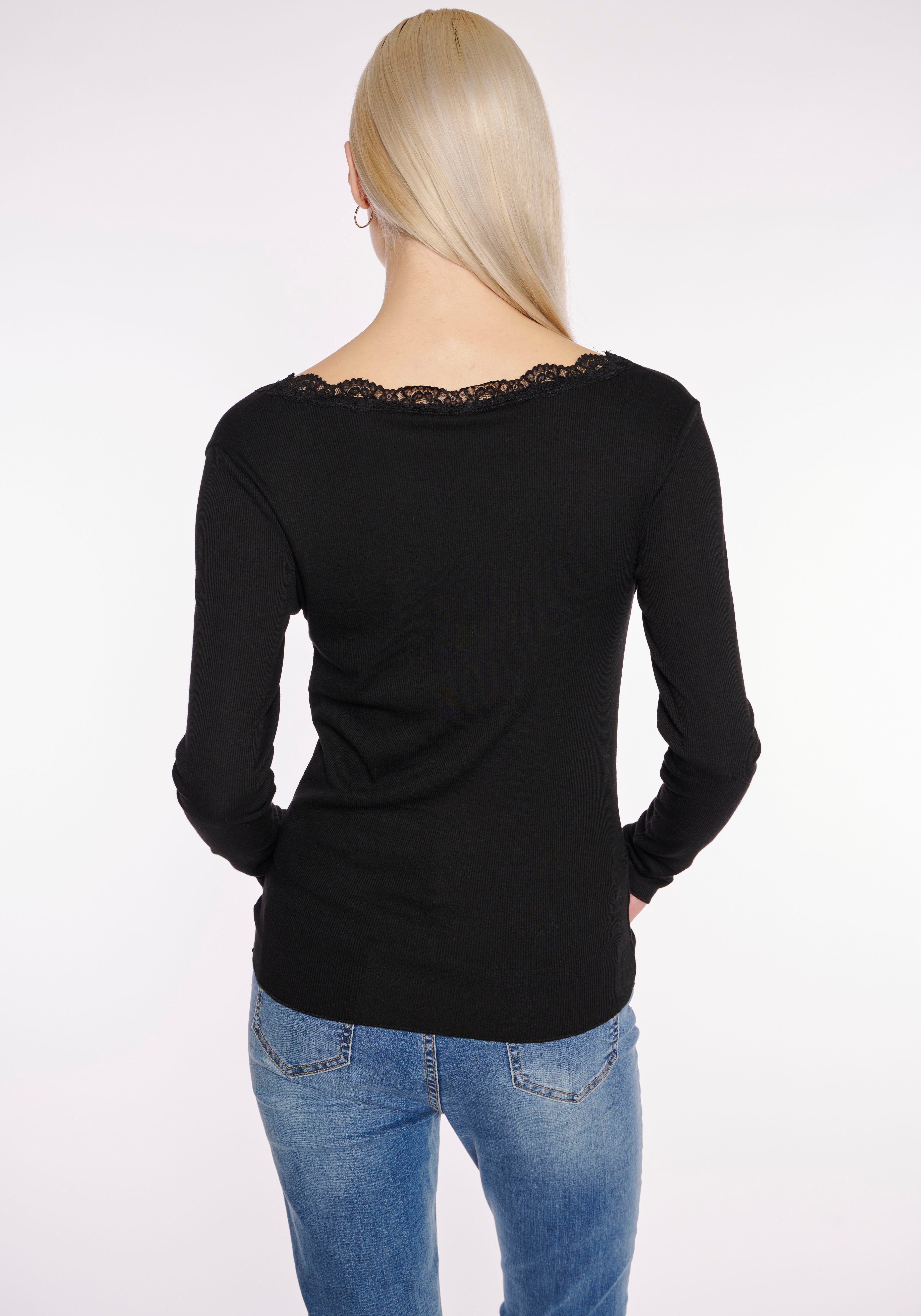 HaILYS Shirt met lange mouwen LS V TP Fi44ona