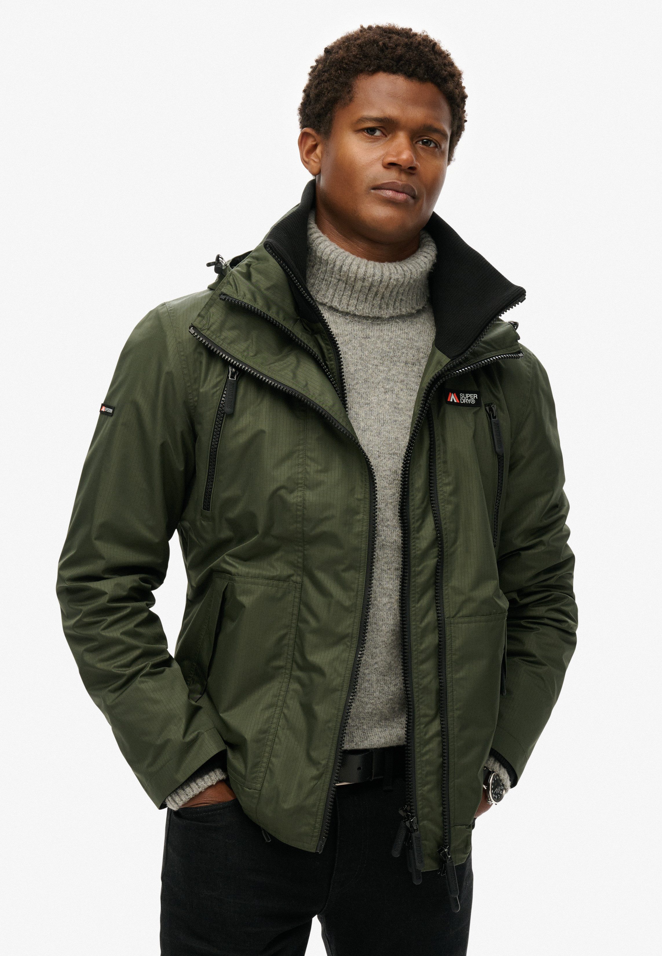 Superdry Outdoorjack HOODED MTN WINDBREAKER JACKET