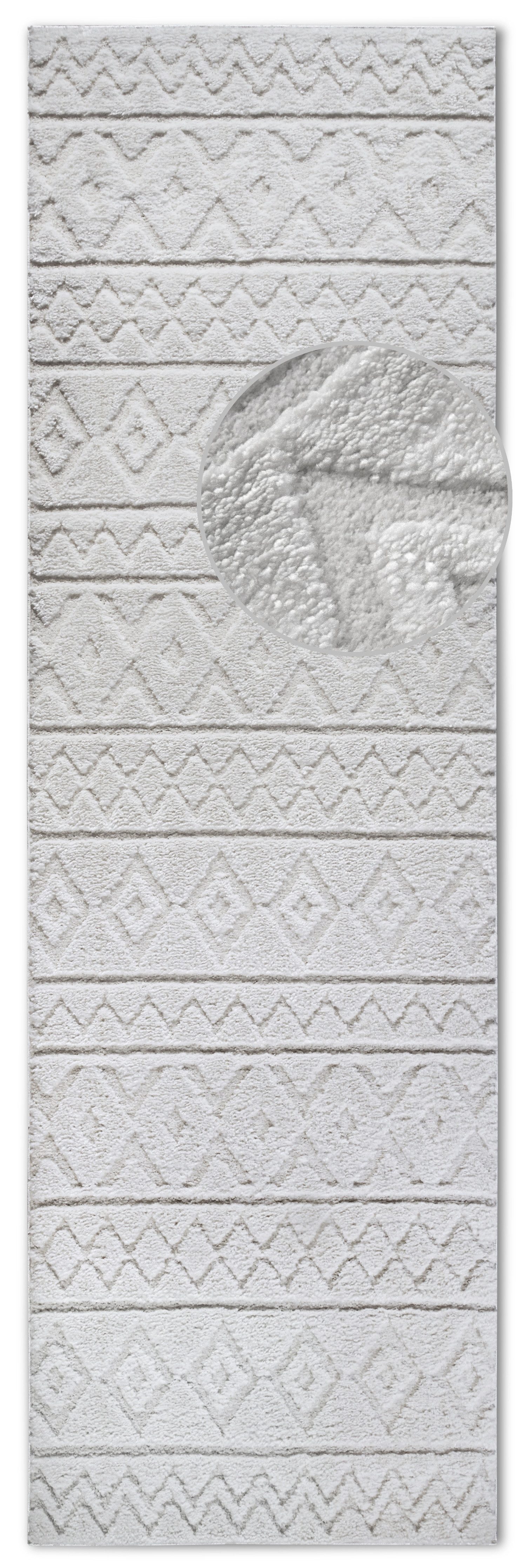 ELLE DECORATION Design-vloerkleed Itinerance Hoogpolig, shaggy, loper, zacht, langpolig, modern, hoog-laag effect