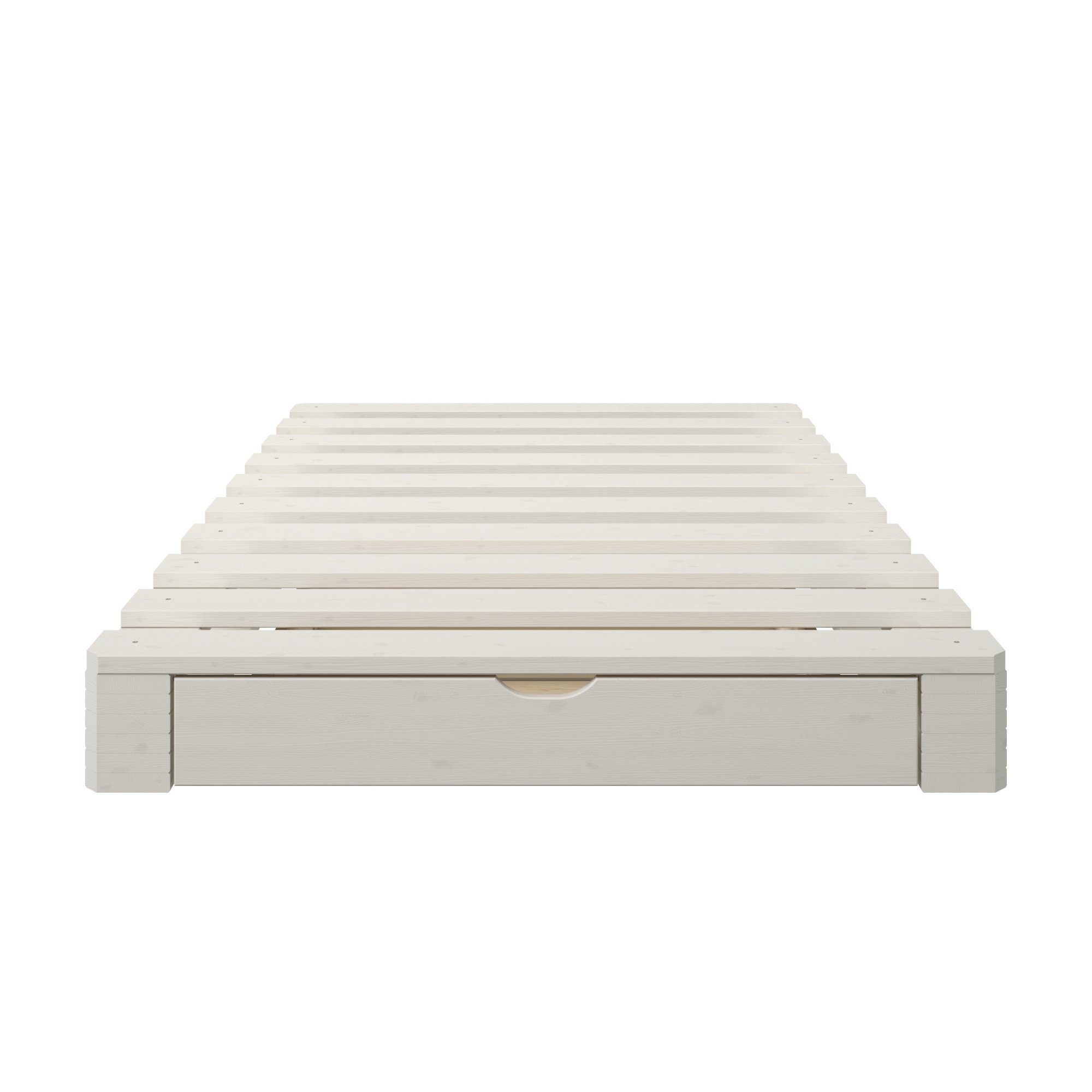 Home affaire Palletbed "ALASCO" BESTSELLER! Met lade gecertificeerd massief hout, uit te breiden tot tweepersoons- of familiebed