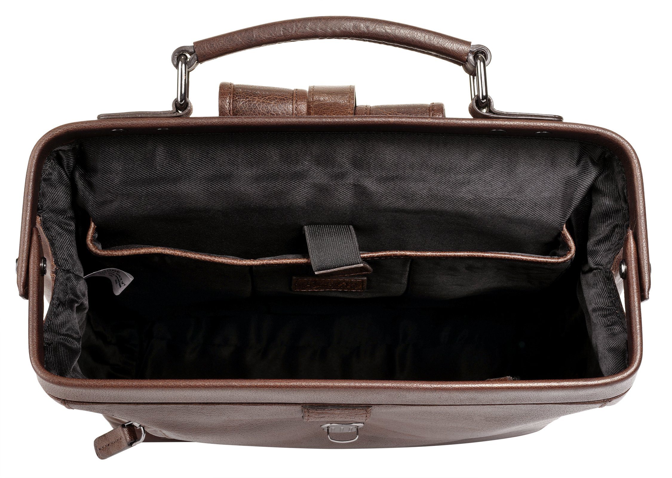 X-Zone Laptoprugzak echt leder (1)