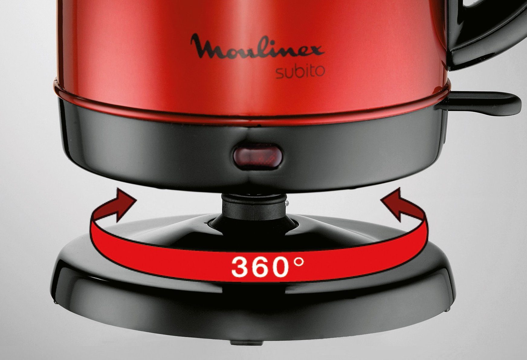 Moulinex Waterkoker BY5305 Subito, 1,7 l, afneembare antikalk-filter, 360° draaibare basis, edelstaal