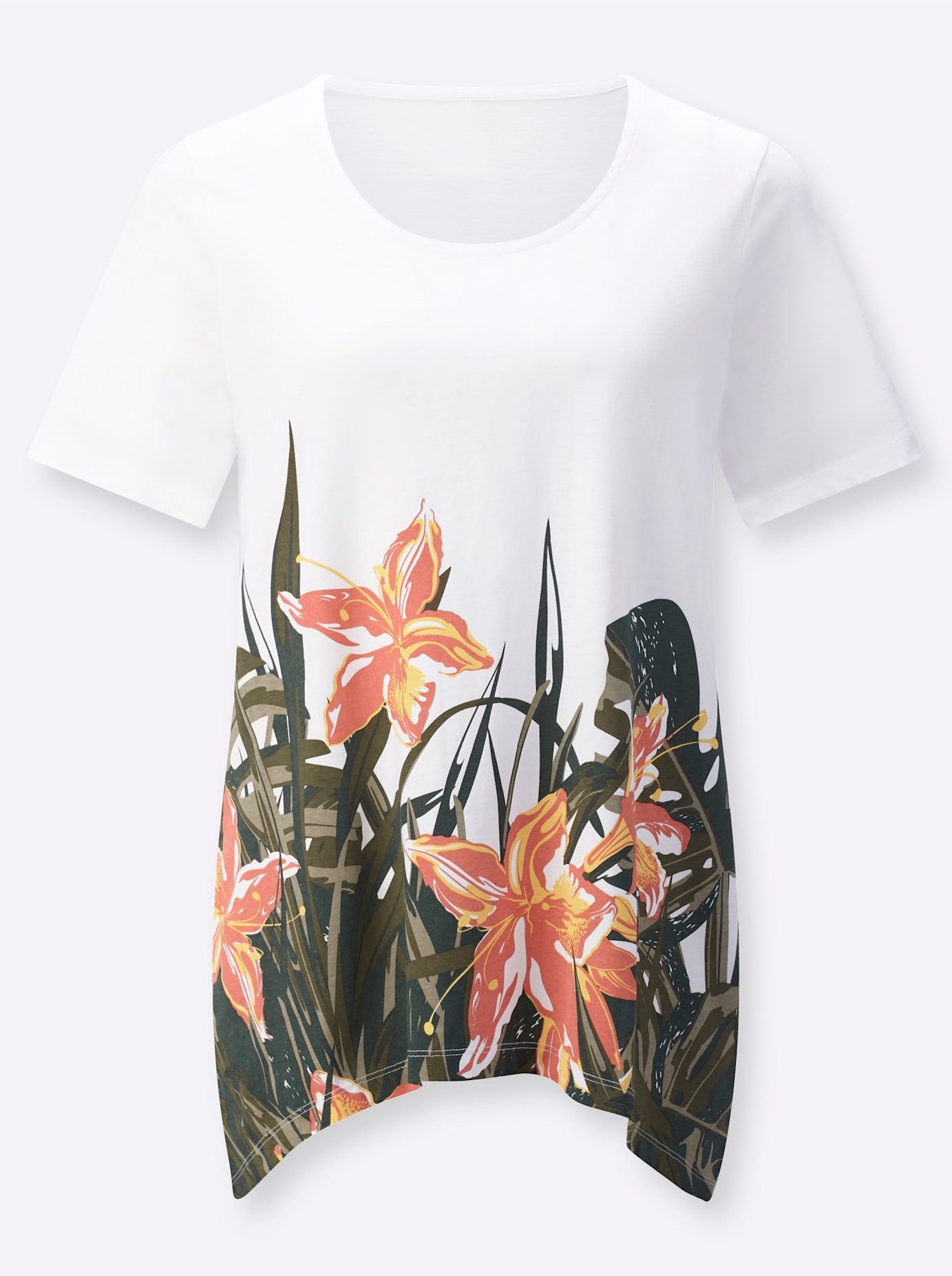 Classic Basics Shirt in puntmodel Lang shirt (1-delig)