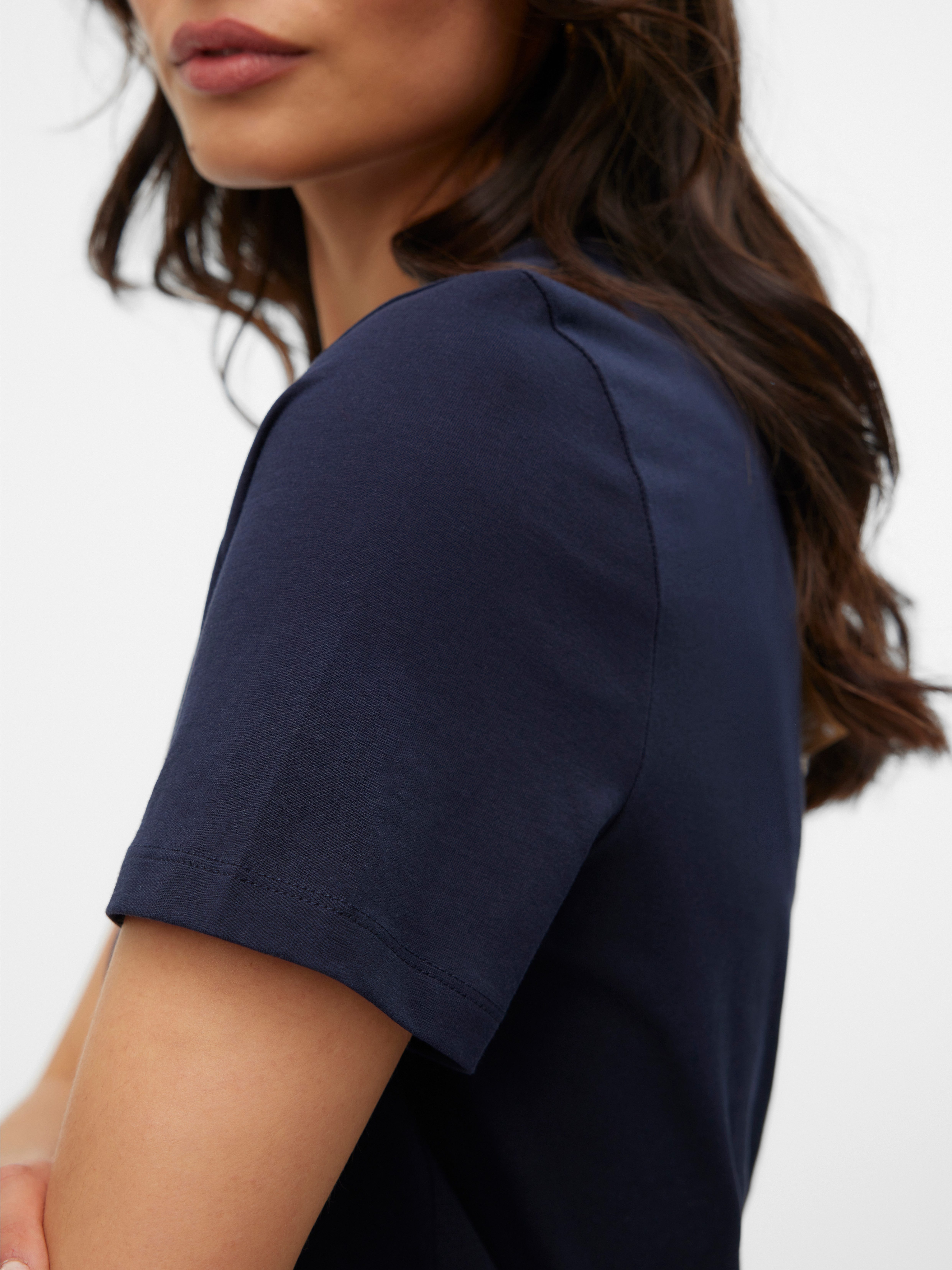 Vero Moda Shirt met korte mouwen VMPAULINA SS T-SHIRT GA JRS NOOS