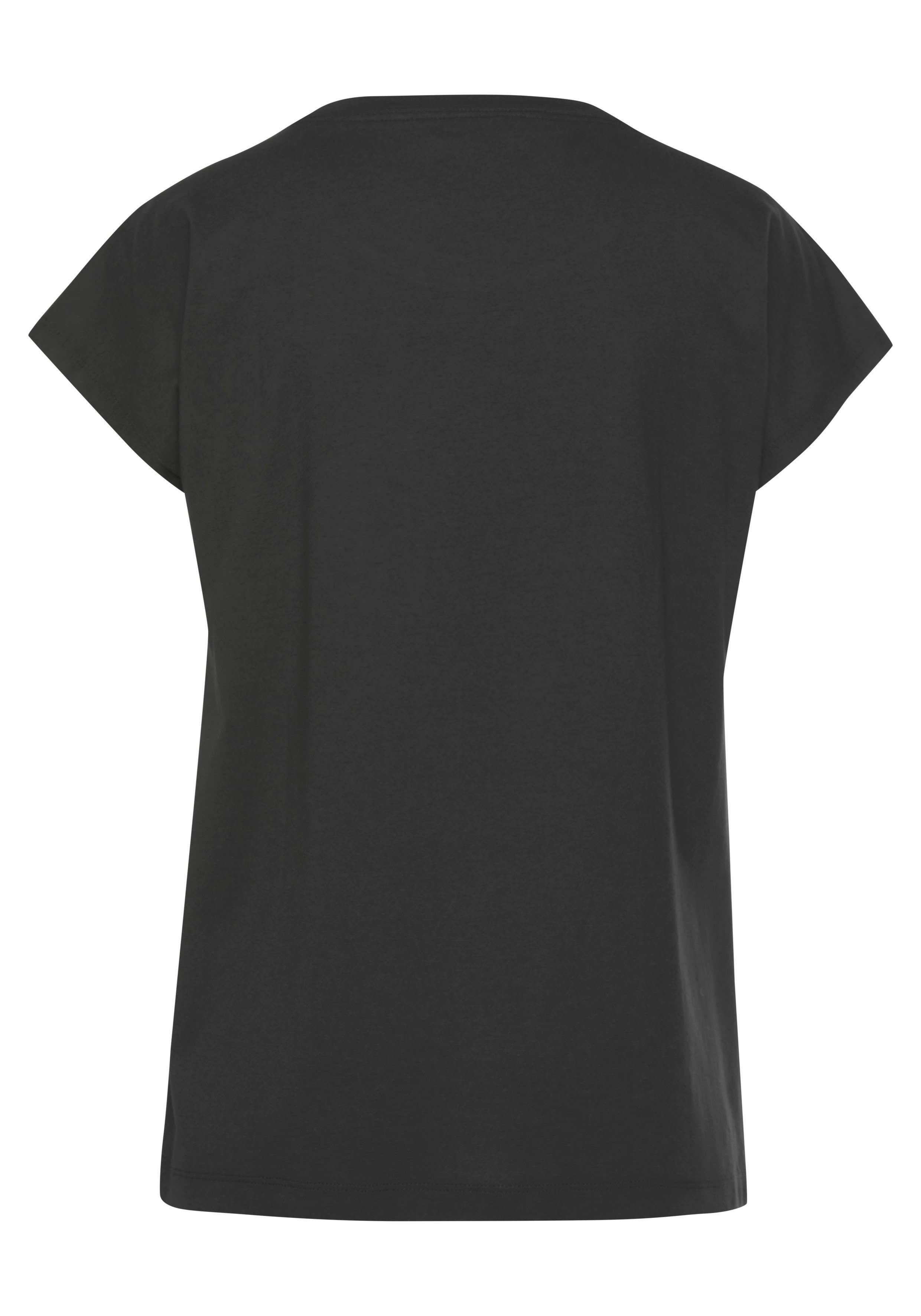 Lascana Pyjama top in effen kleuren