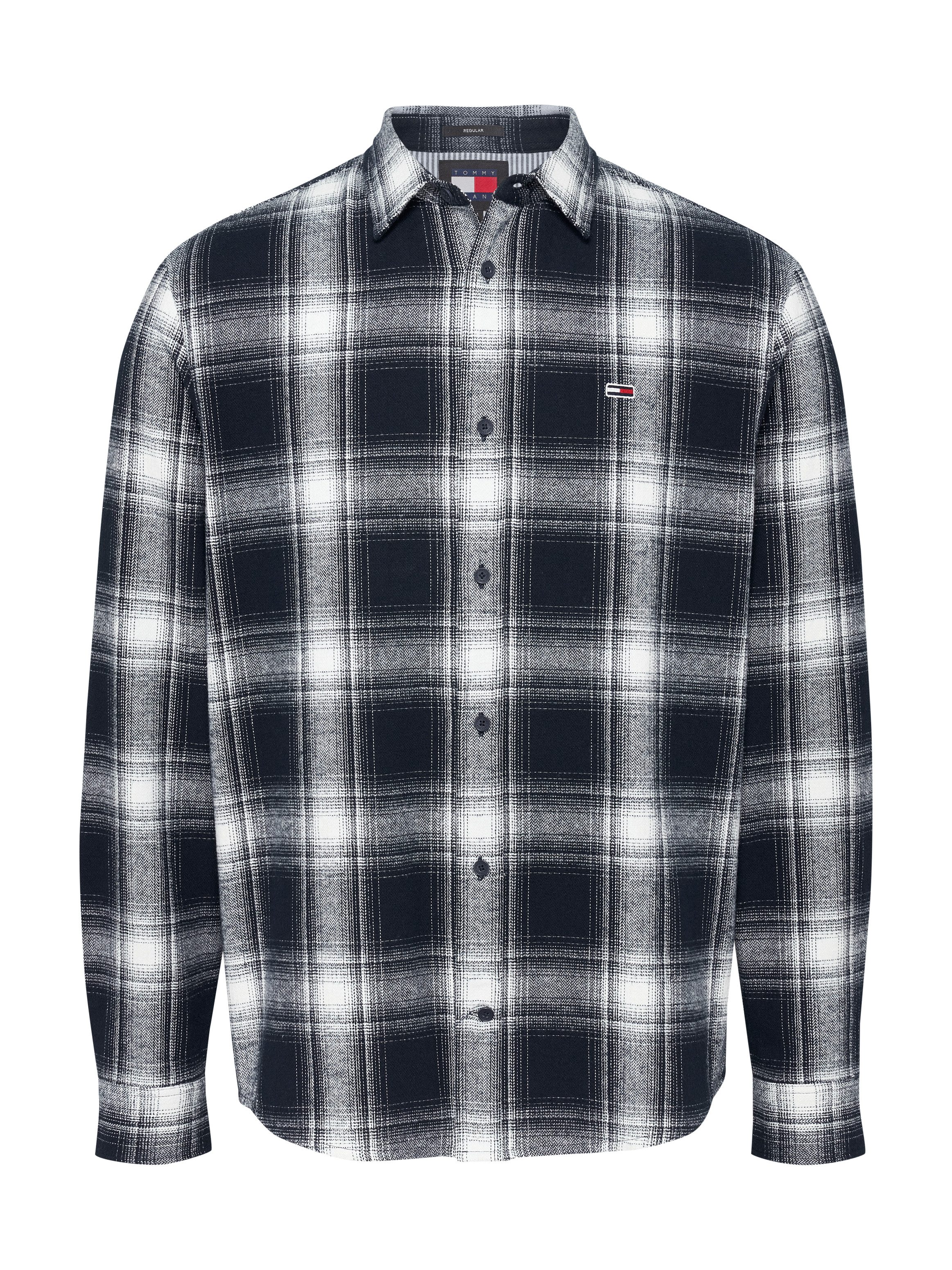 TOMMY JEANS Overhemd met lange mouwen TJM REG CHECK FLANNEL SHIRT EXT