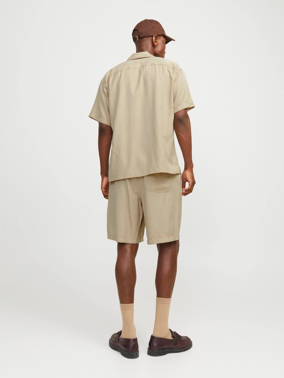 Jack & Jones Overhemd met korte mouwen JPRCCAARON TENCEL RESORT SHIRT S S LN