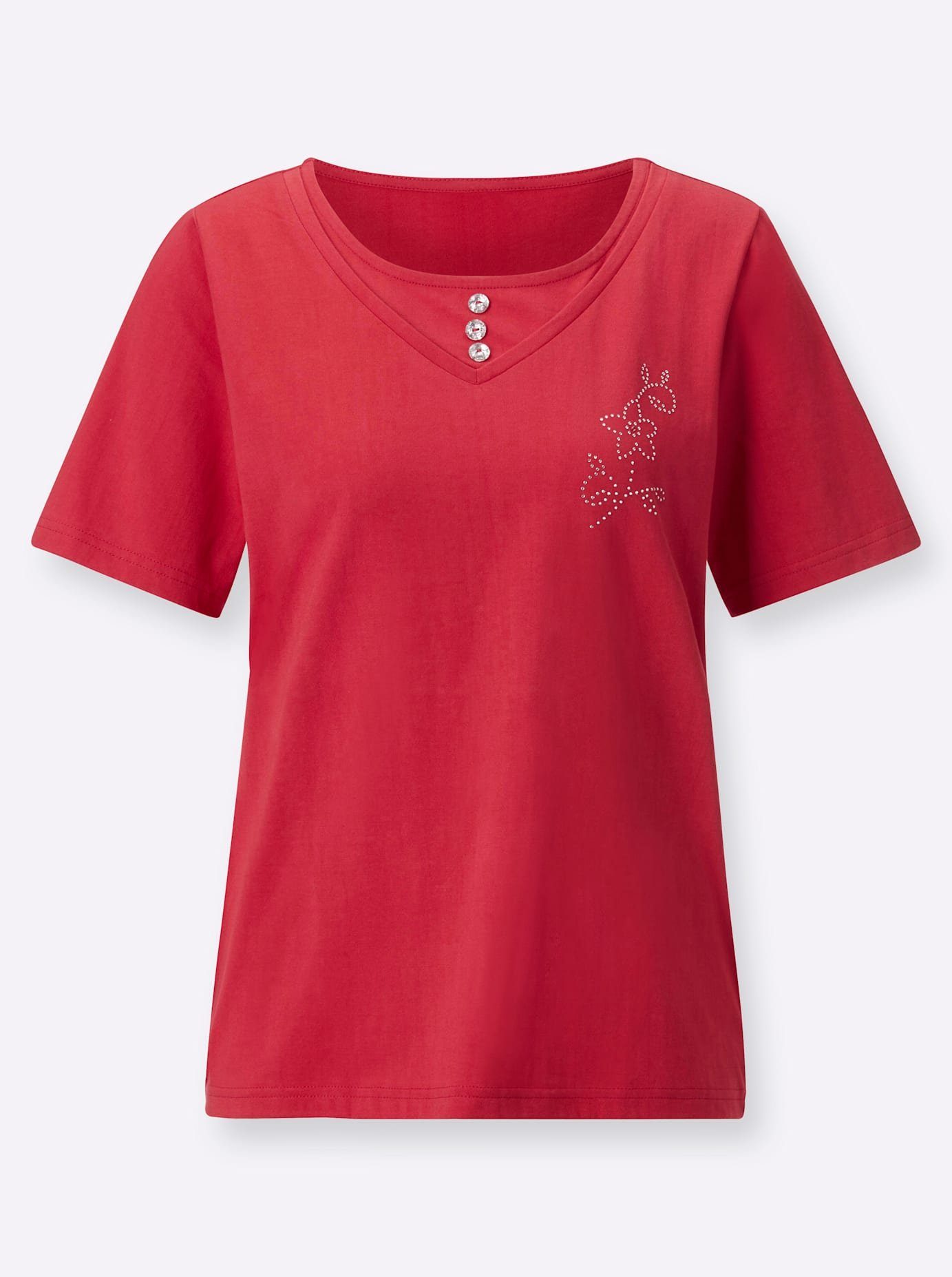 Classic Basics 2-in-1-shirt Shirt (1-delig)