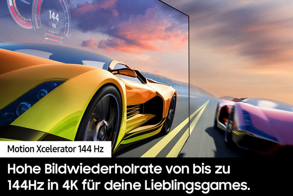 Samsung QLED mini led-tv, 108 cm / 43", 4K Ultra HD, Smart TV