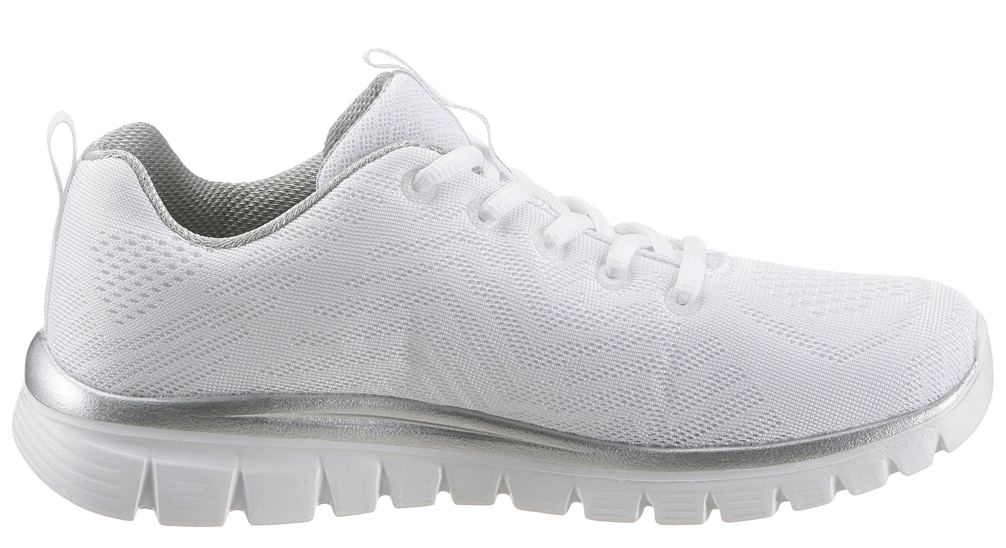 Skechers Sneakers Graceful - Get Connected Vrijetijdsschoen, lage schoen, veterschoen met memory foam