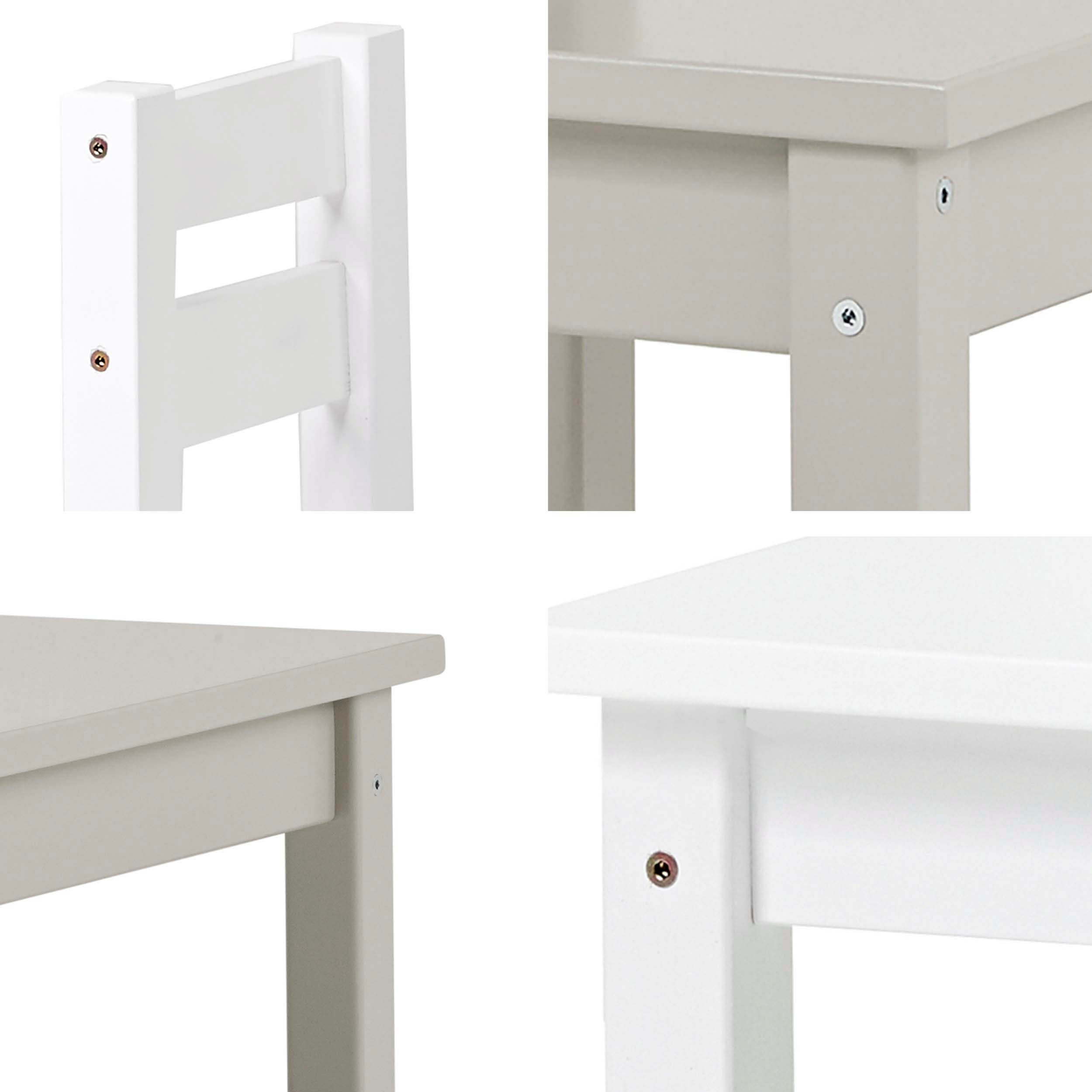 Hoppekids Kinderzithoek MADS kinderzithoek in vele kleuren, met twee stoelen (set, 3-delig)