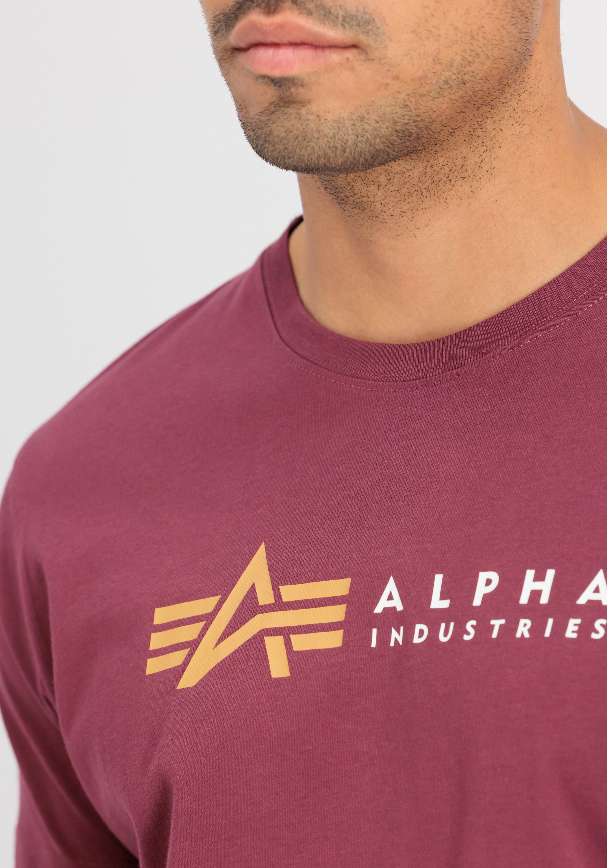 Alpha Industries T-shirt Alpha Industries Men - T-Shirts Alpha Label T-Shirt