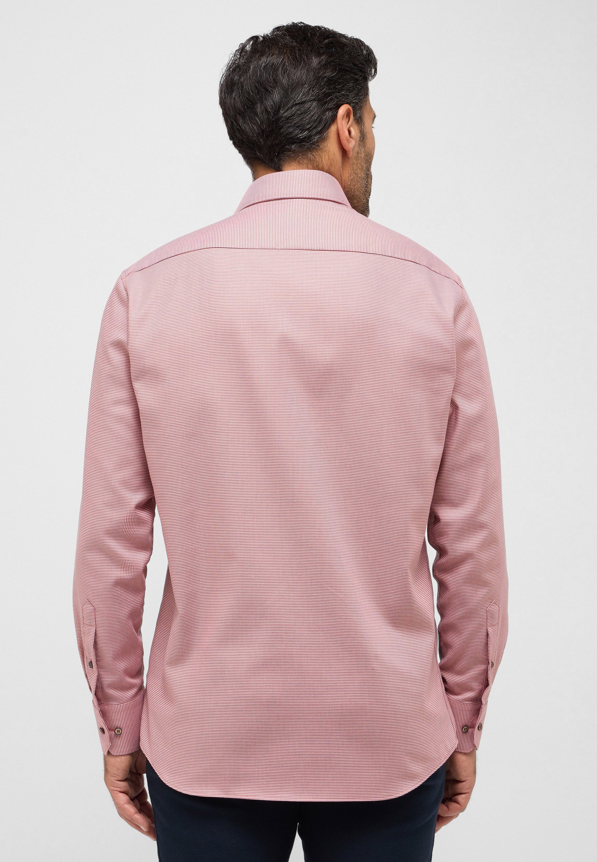 Eterna Overhemd met lange mouwen MODERN FIT NON IRON (strijkvrij)