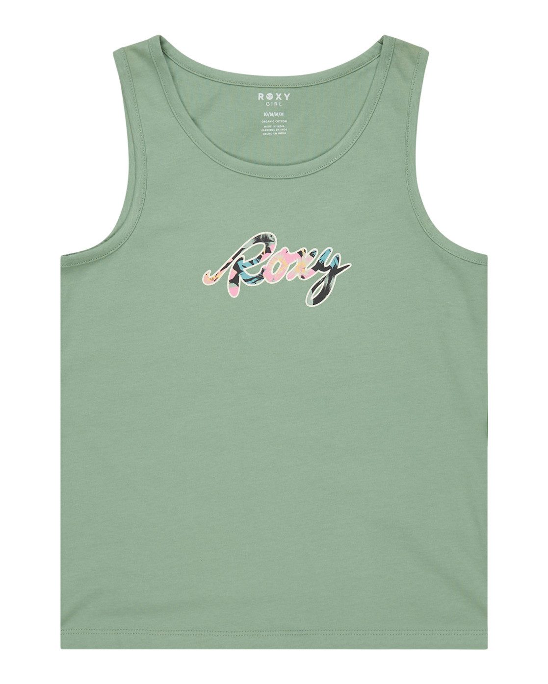 Roxy Tanktop There Is Life meisjes tops maat 14(155-164cm) groen
