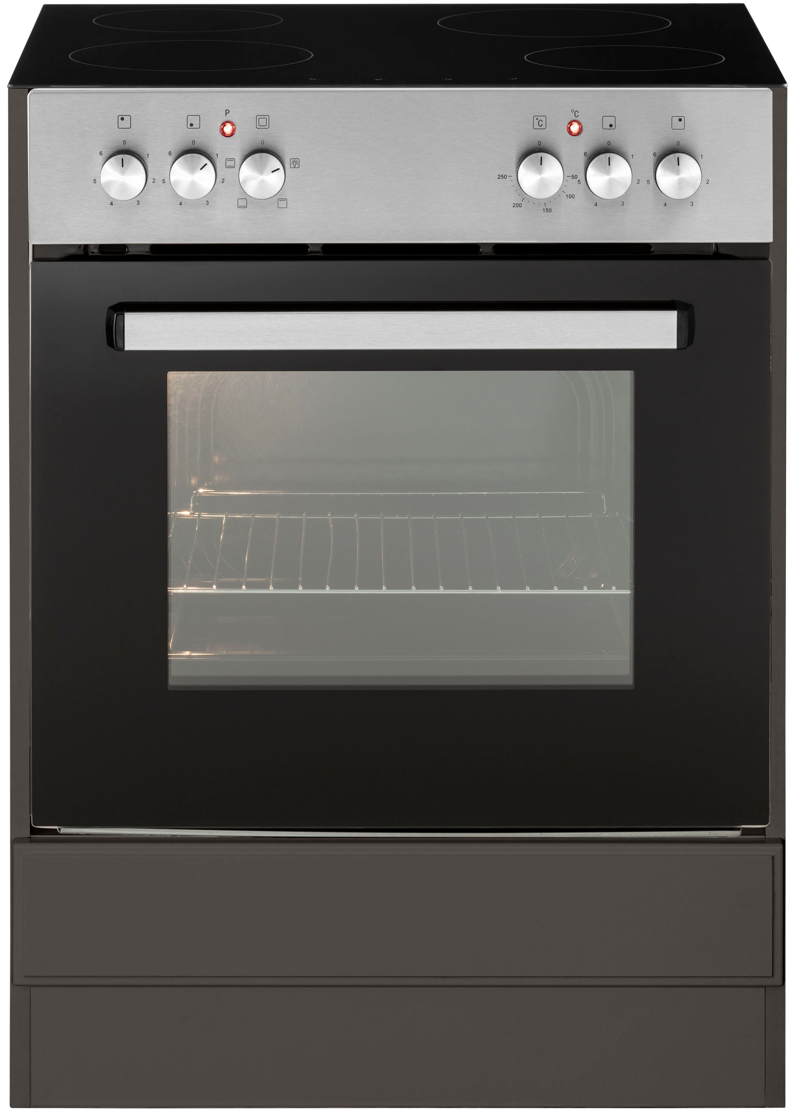wiho Küchen Ombouwkast voor oven Erla 60 cm breed met paneelfront, zonder werkblad
