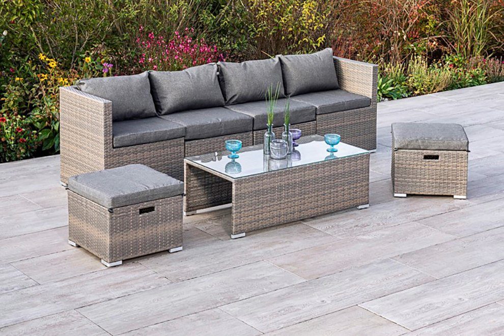 MERXX Tuinset Agira Multifunctionele lounge (6-delig)