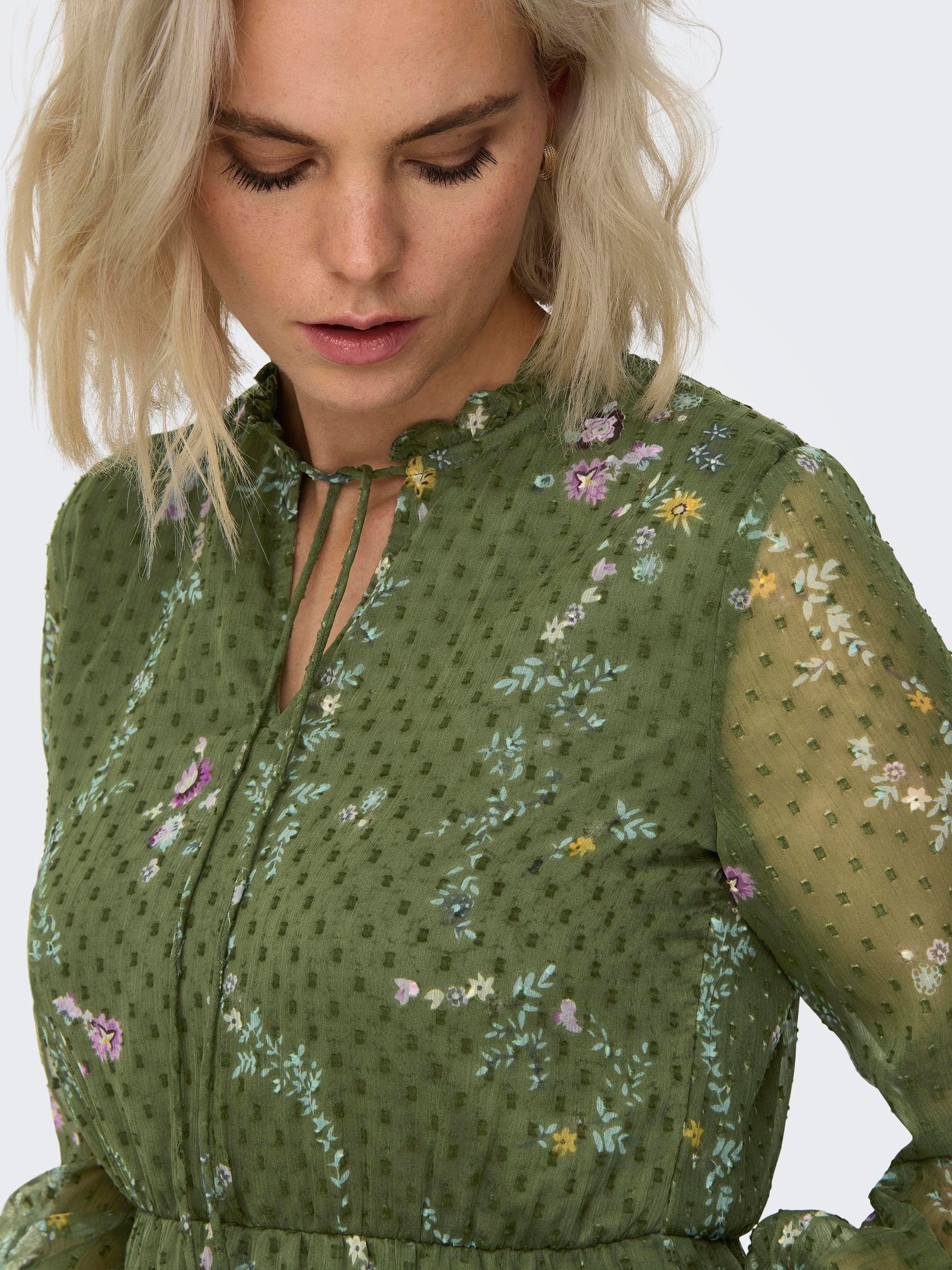 Only Mini-jurk ONLAIDA ELISA LS DRESS WVN (#BEZUG!)