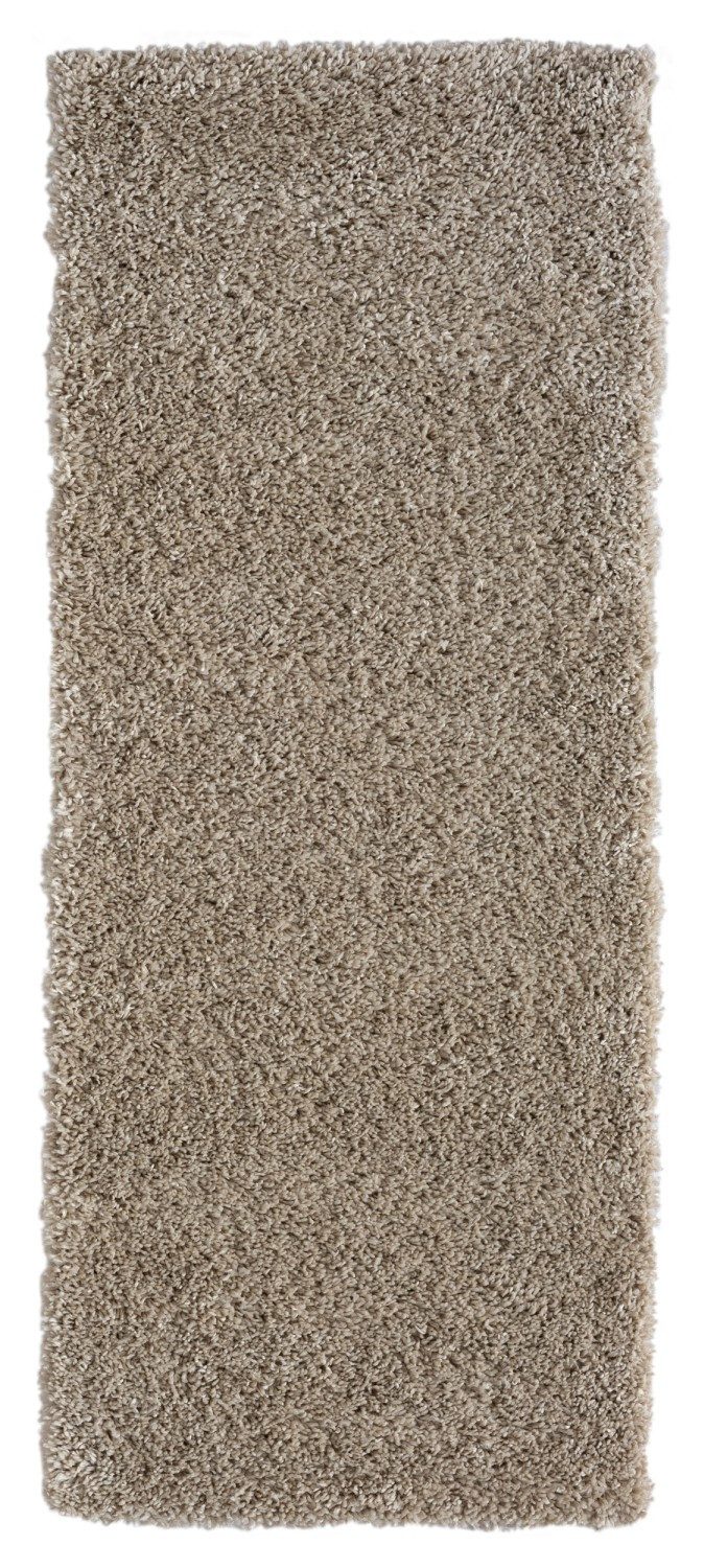 my home Hoogpolig vloerkleed Banji Uni-kleuren, zacht en fluffy, ook als loper en in rond verkrijgbaar