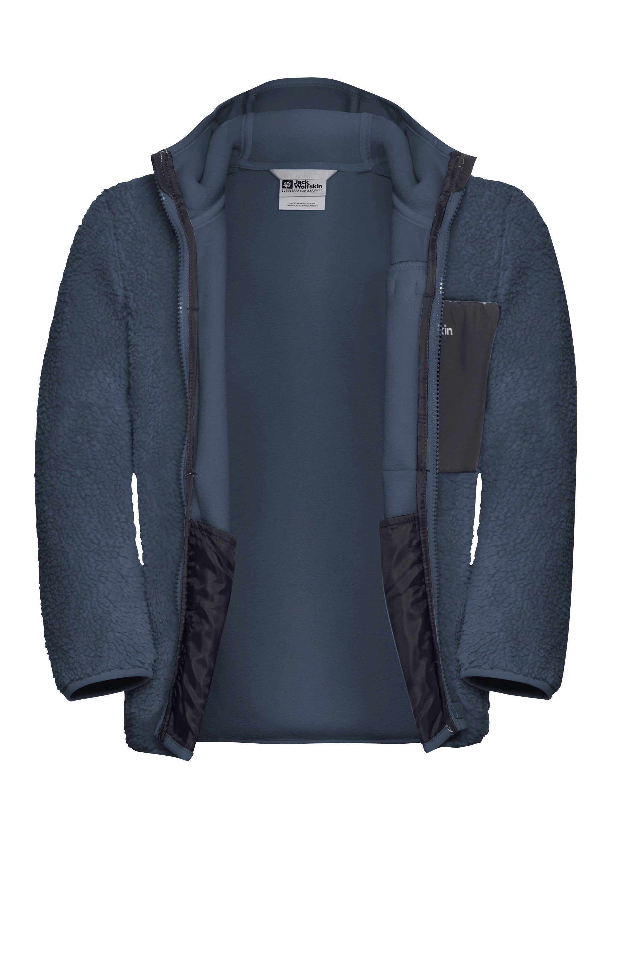 Jack Wolfskin Fleecejack ICE CURL HOOD JACKET K