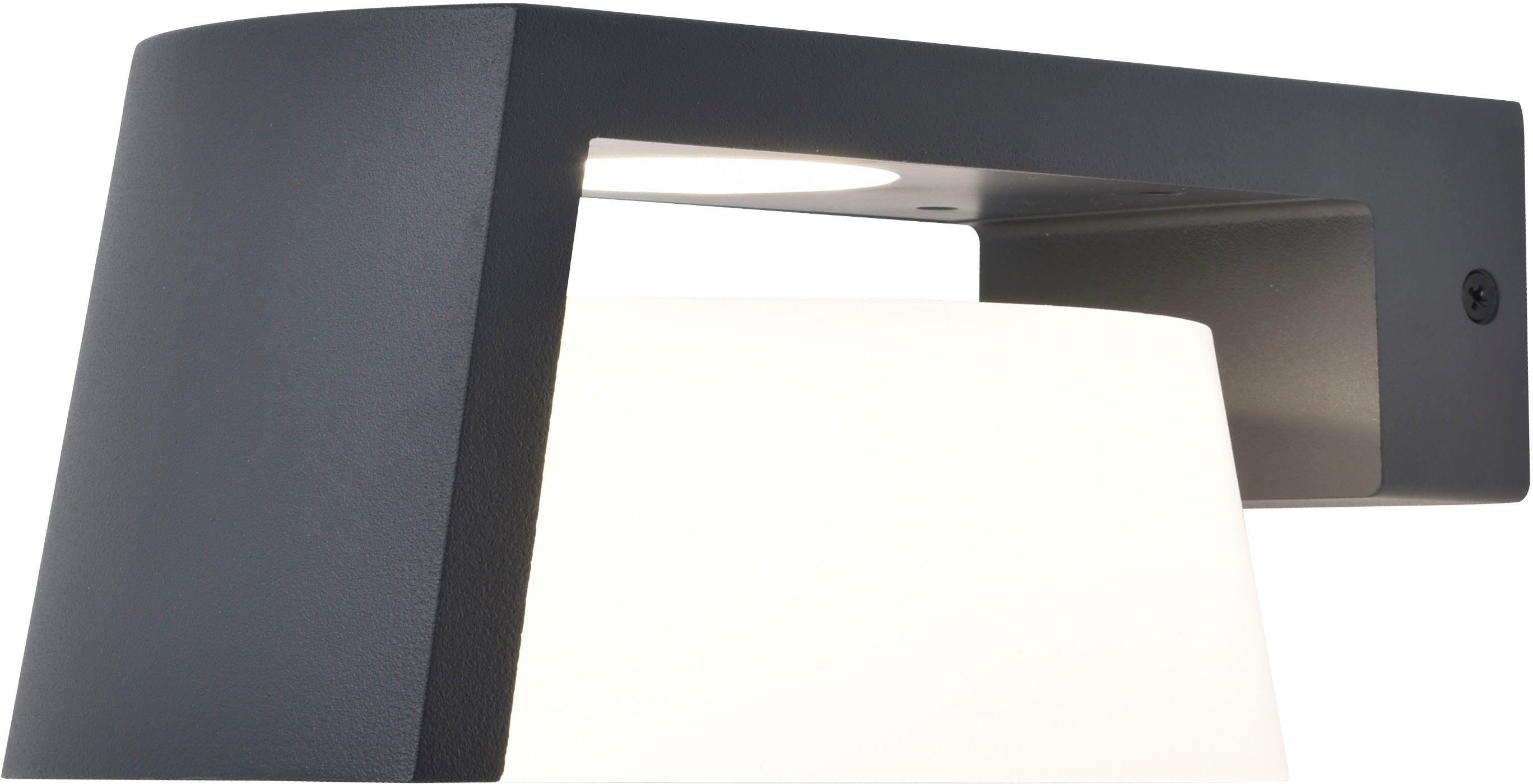 LUTEC Ledwandlamp voor buiten Moon (1 stuk)