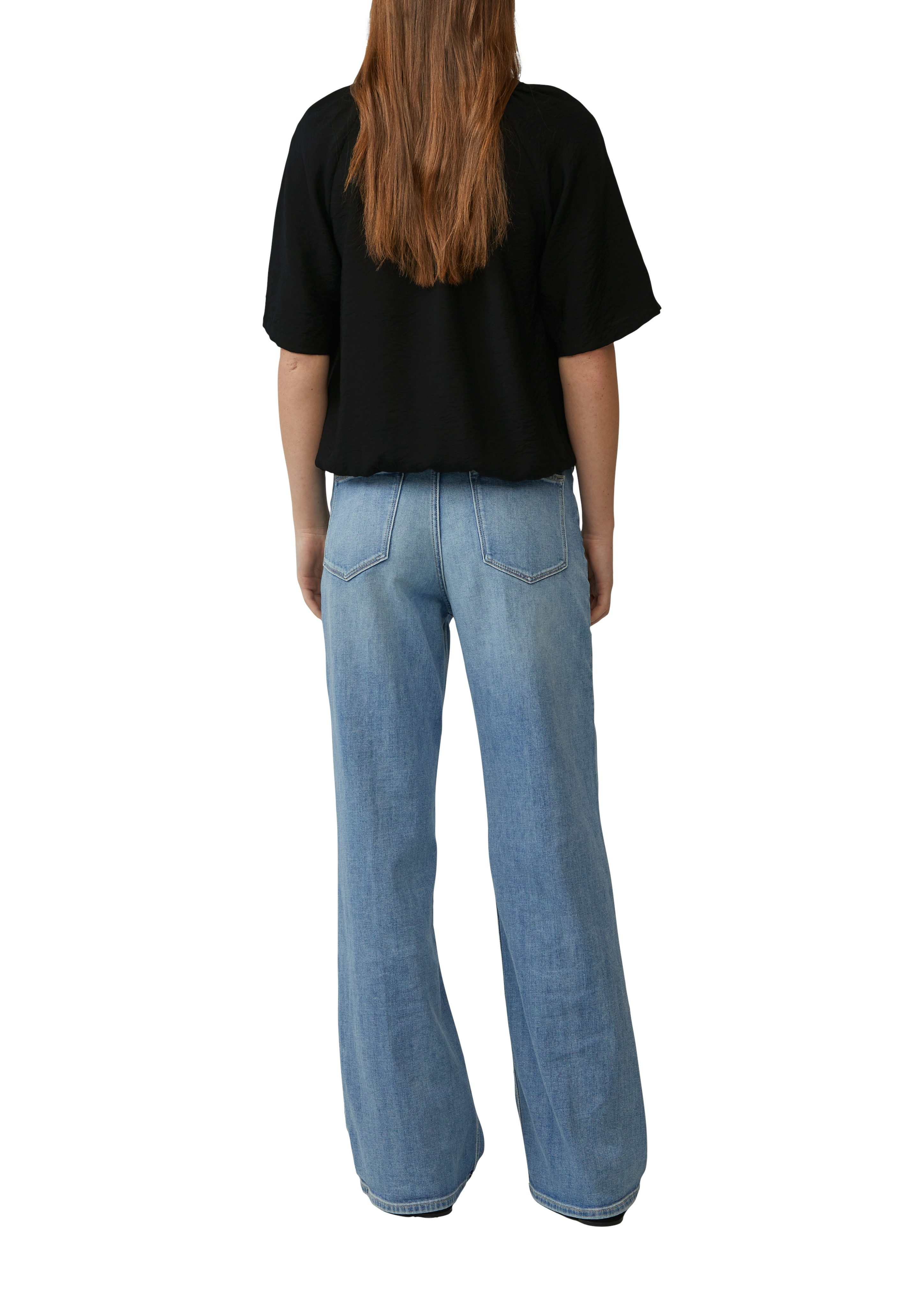 s.Oliver Blouse met korte mouwen met print all-over