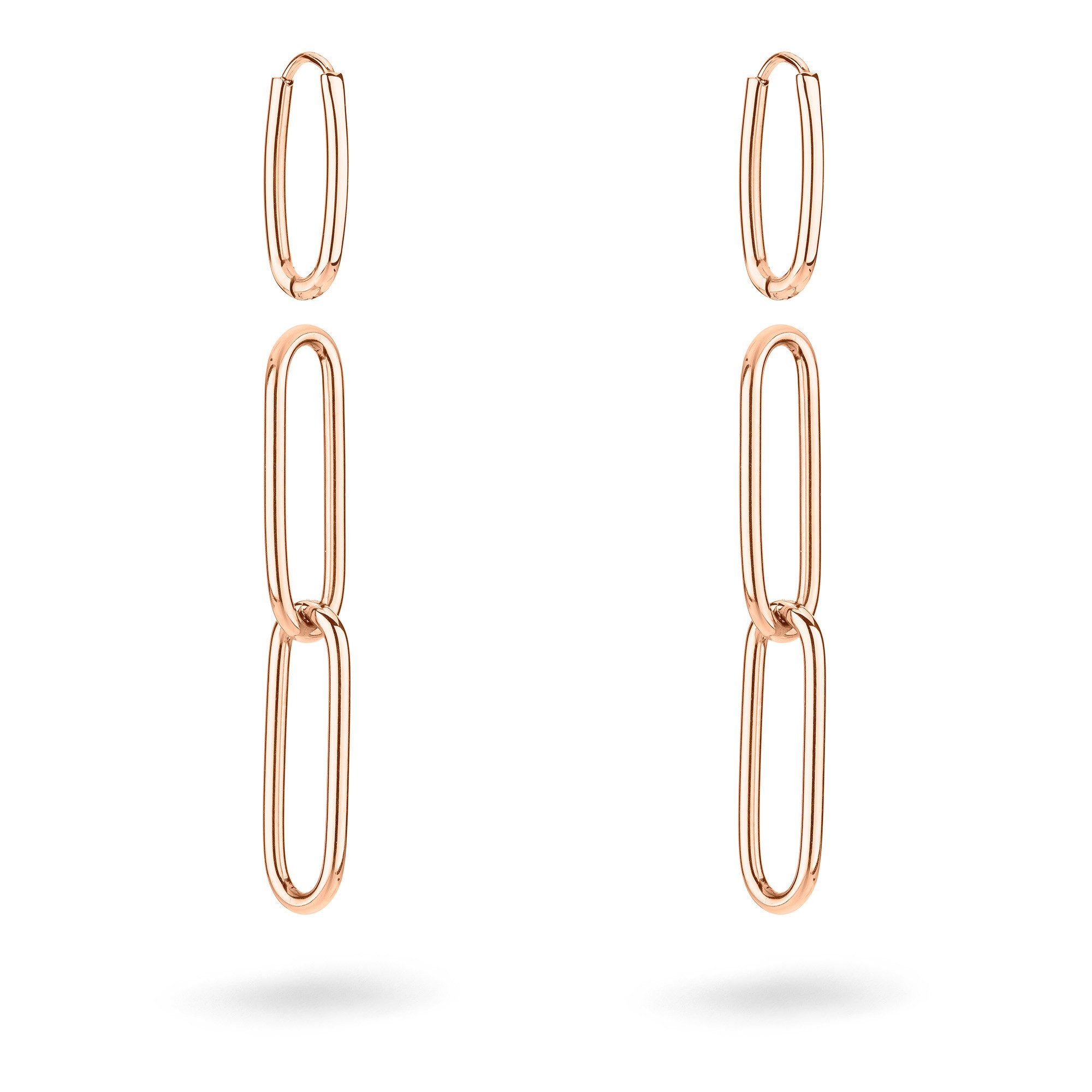 Liebeskind Berlin Paar creolen Sieraden Geschenk RVS Oorbellen Special Link, LJ-1558, LJ-1559