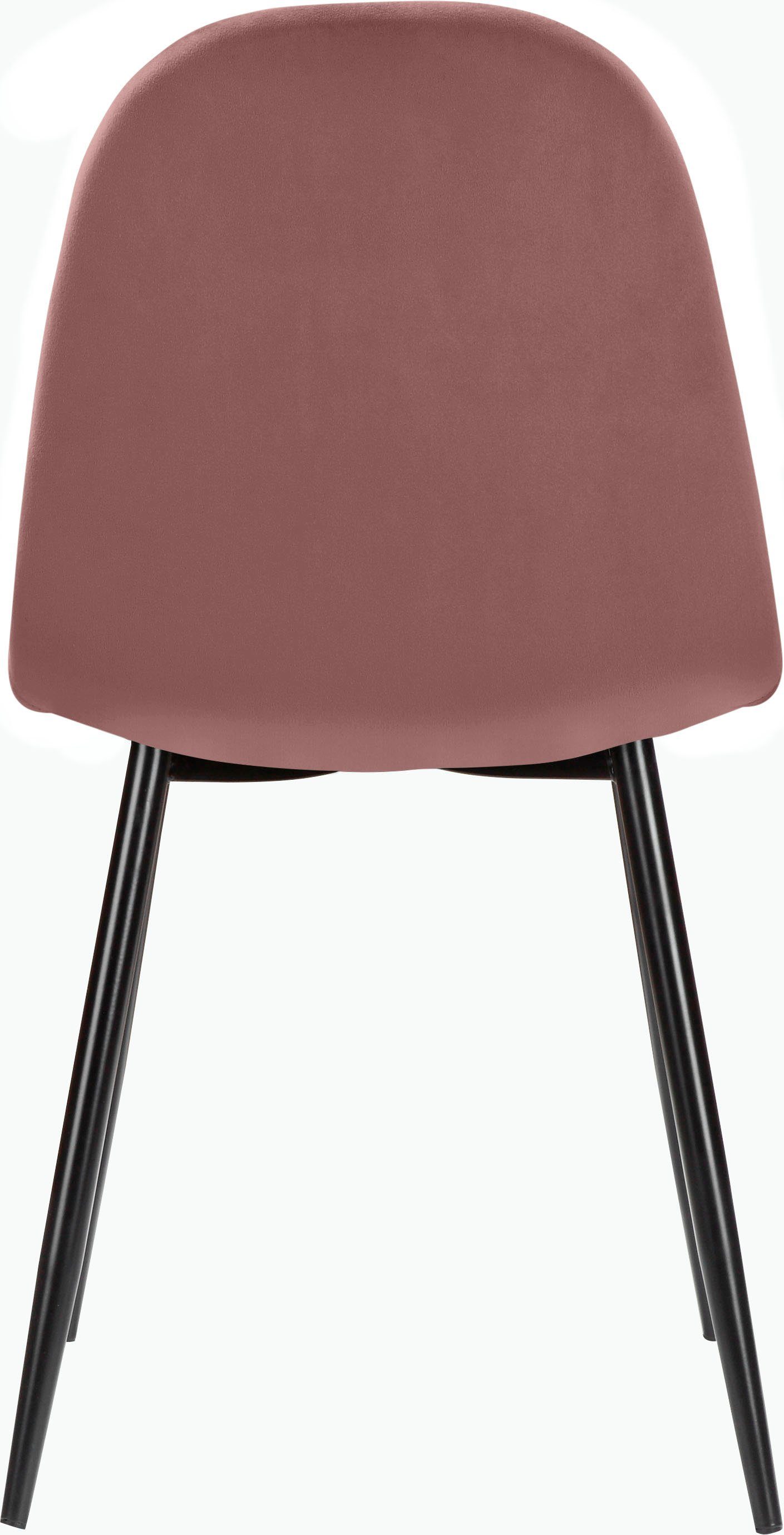 Leonique Eethoek Eadwine, TOPSELLER! Zitgroep eettafel plus 4 eetkamerstoelen (set, 5-delig)