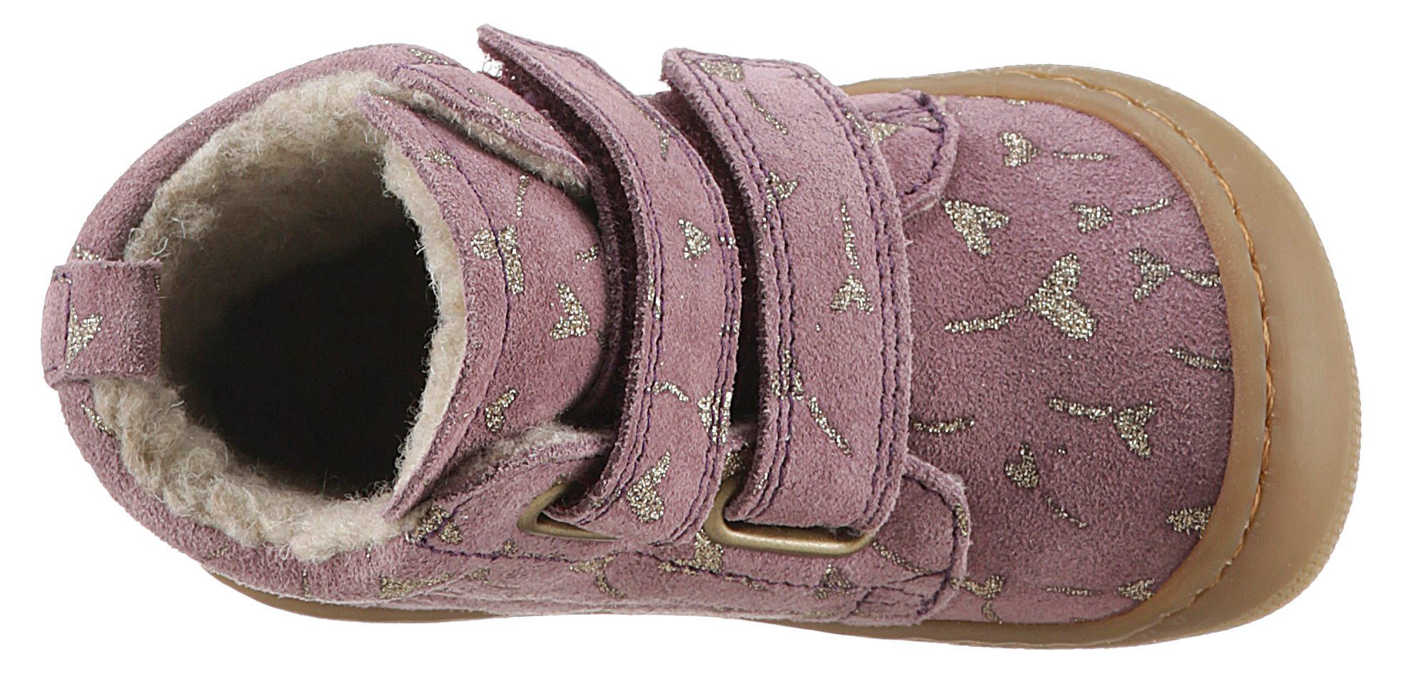Naturino Babyschoentjes WIGGHI VL Blote voeten schoen met teenkappenbescherming, maat sjabloon te downloaden