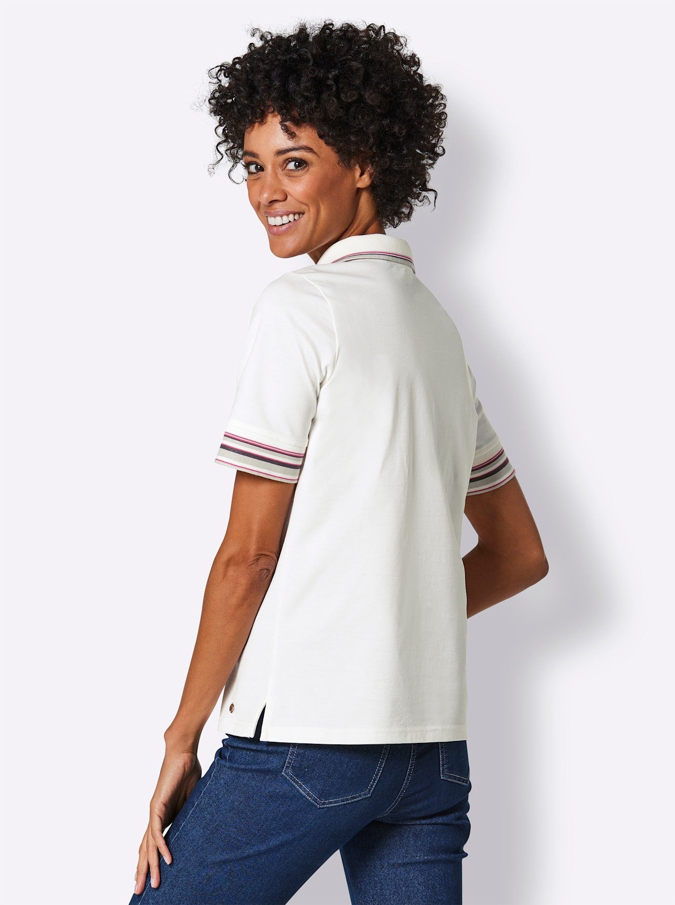 CREATION L PREMIUM Poloshirt Katoenen shirt (1-delig)