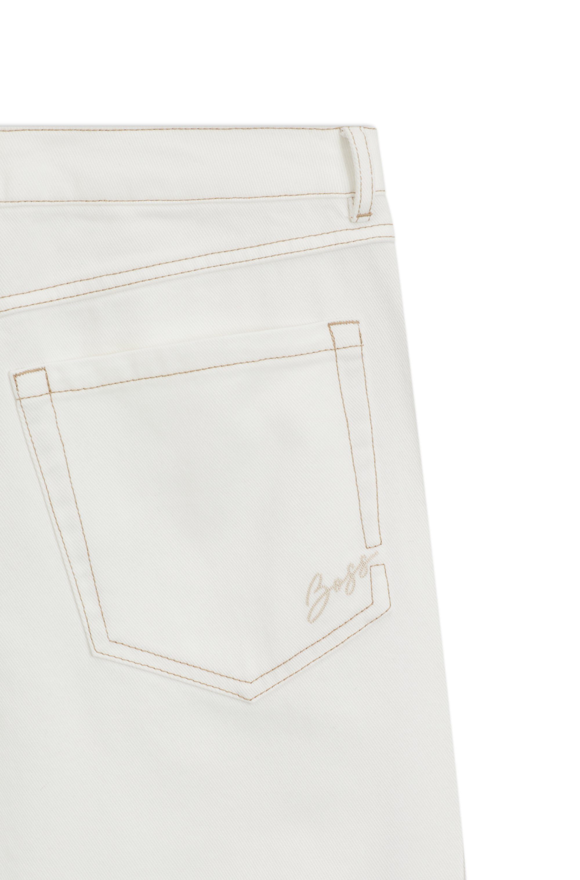 Boss Orange Geweven broek TBaloon Premium Damesmode