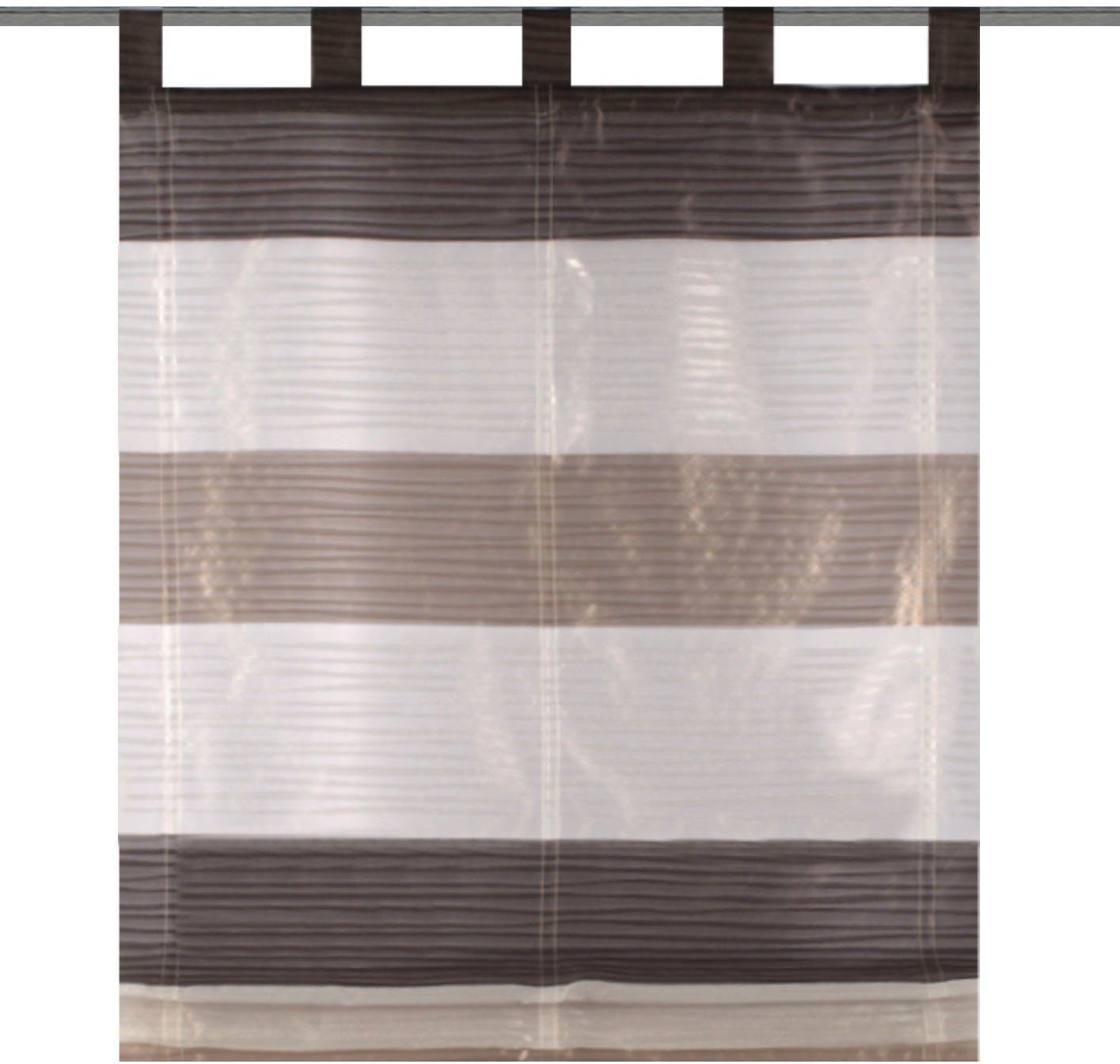 HOME WOHNIDEEN Romeins rolgordijn Gabi Effect voile (1 stuk)