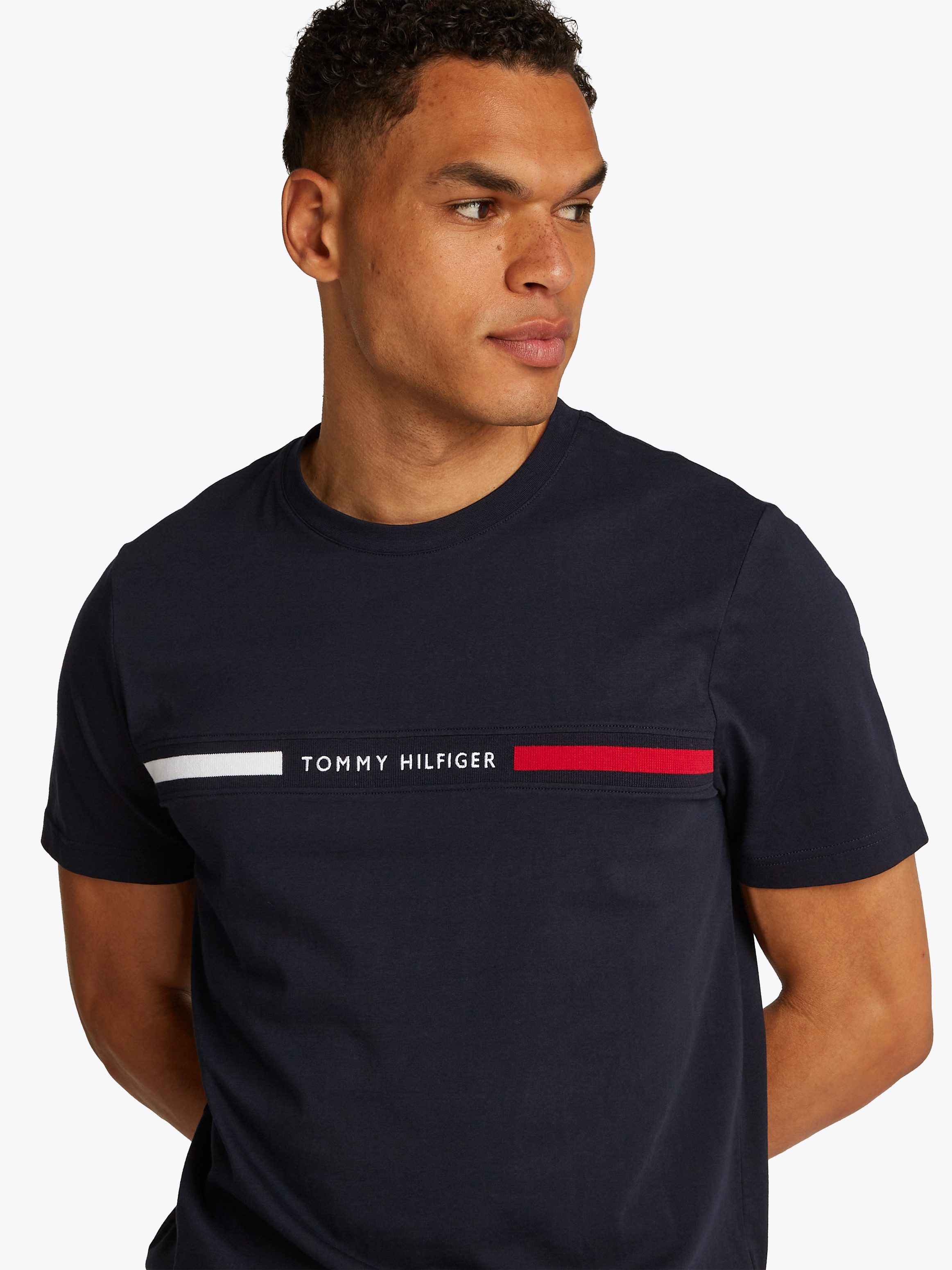Tommy Hilfiger T-shirt HILFIGER CHEST INSERT TEE