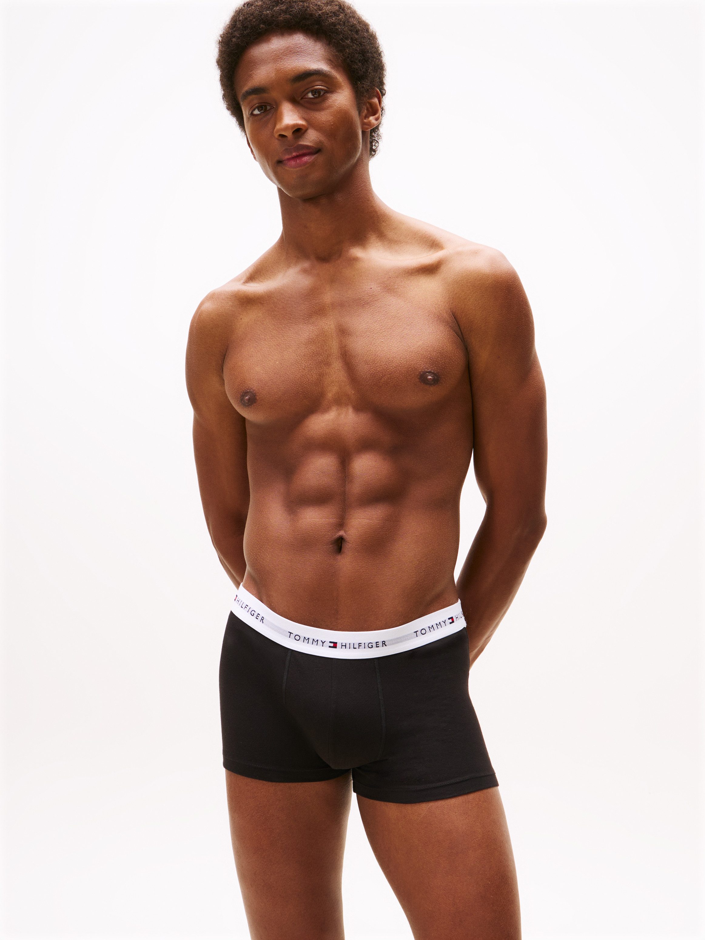 Tommy Hilfiger Underwear Trunk 3P TRUNK met een logo-opschrift (3 stuks)