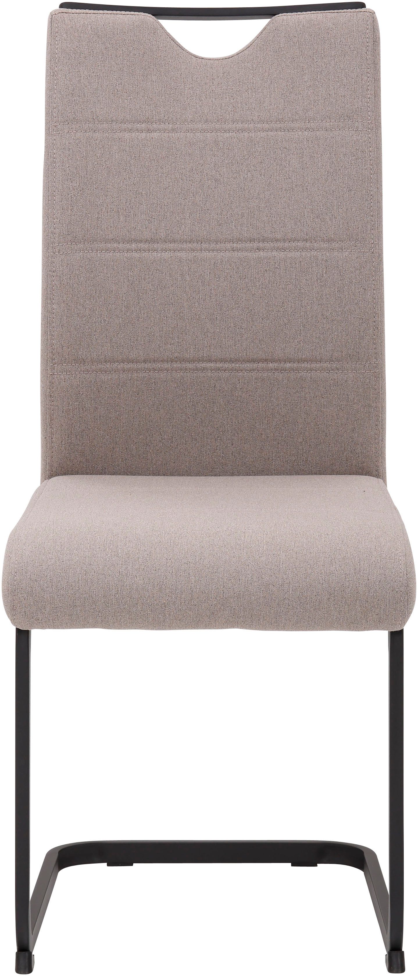 HELA Vrijdragende stoel MARS eetkamerstoel BESTSELLER duurzame & robuuste bekleding, 120 kg draagvermogen, set van 2 en 4 (set)