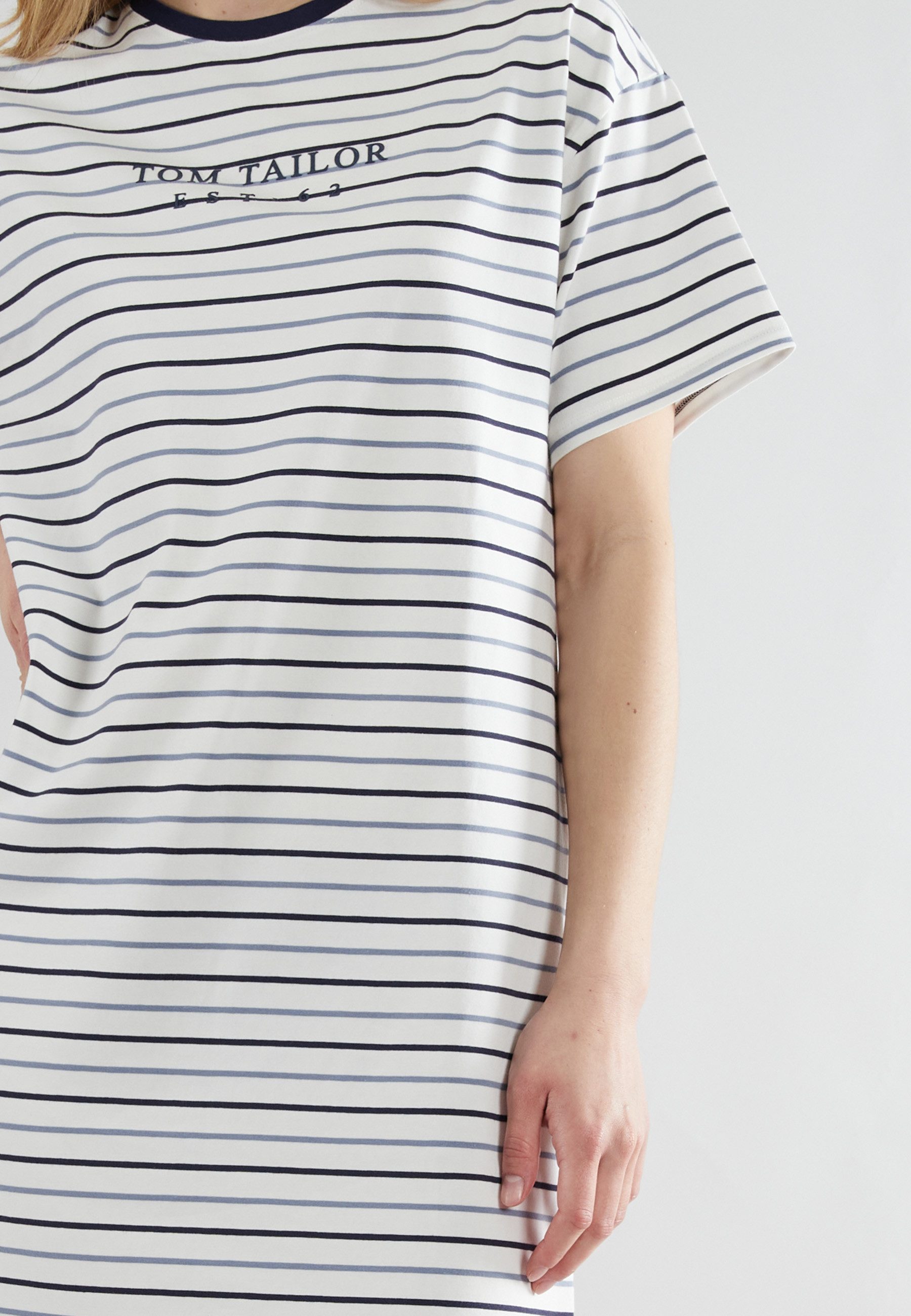 Tom Tailor Nachthemd All-over gestreept