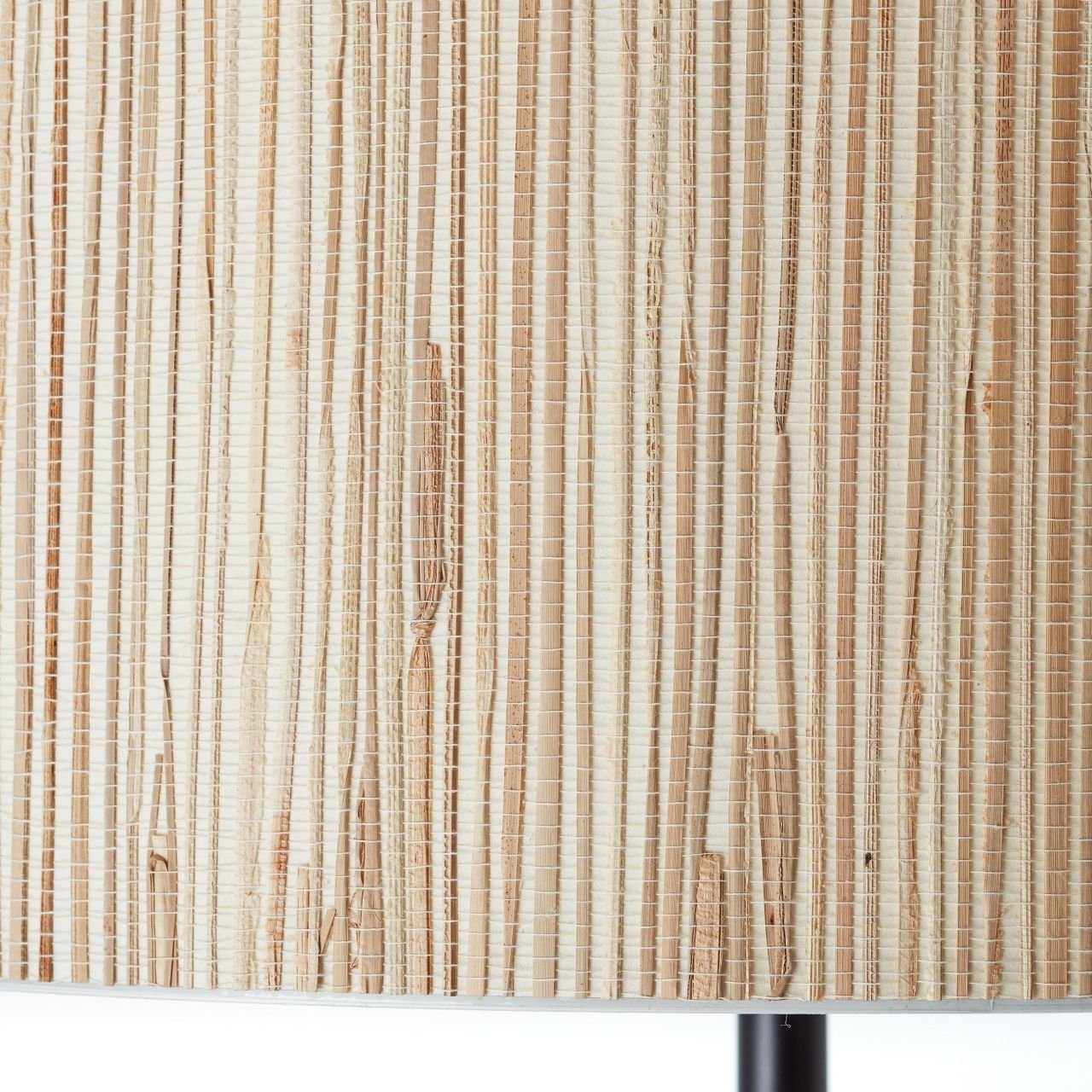 Brilliant Leuchten Staande lamp Wimea zwart/naturel (1 stuk)