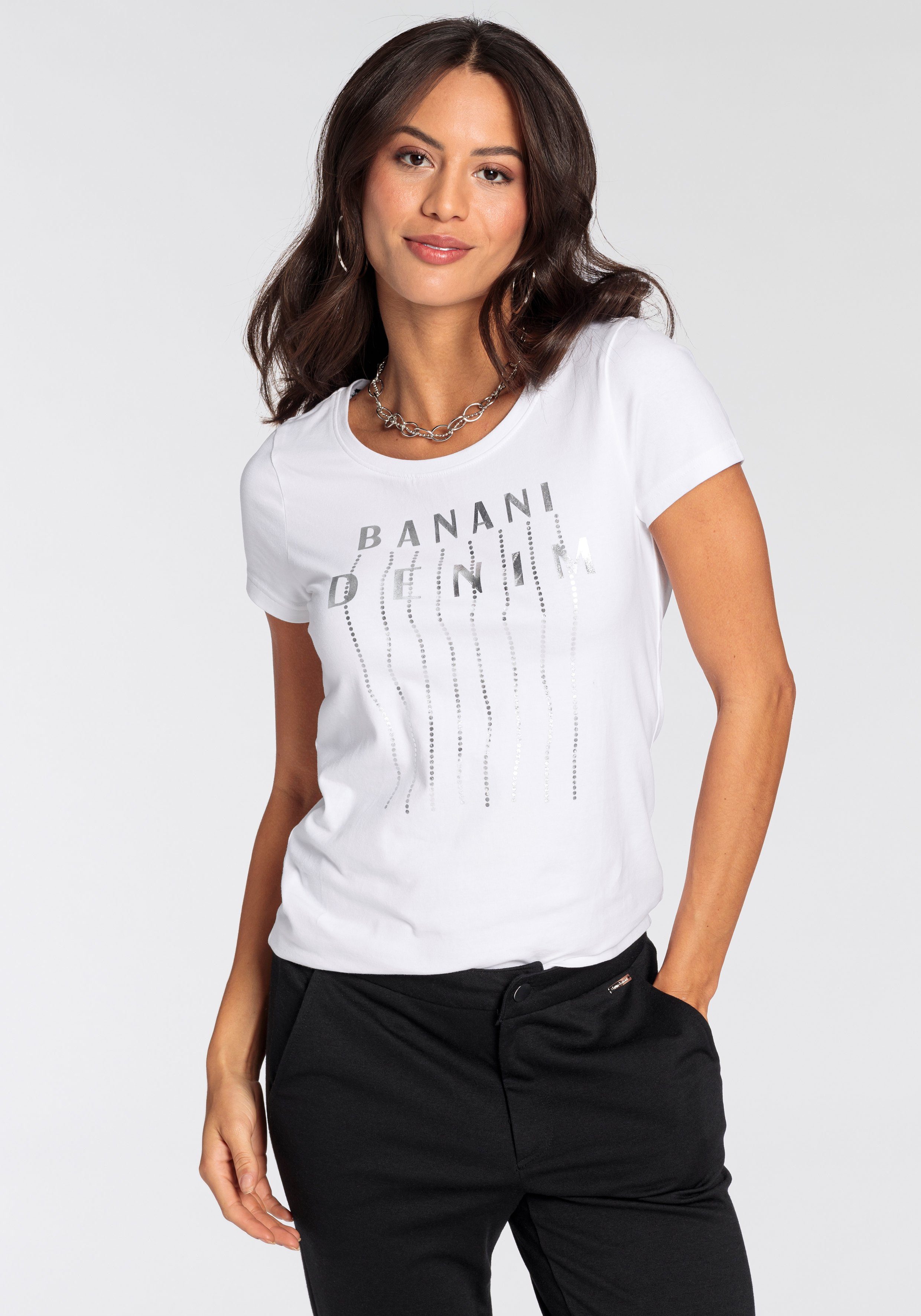 Bruno Banani T-shirt Foliedruk