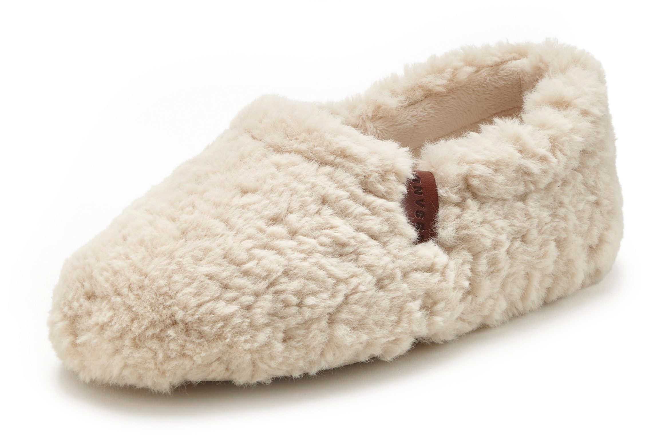 Elbsand Pantoffels met knuffelig faux fur, pantoffel, mule