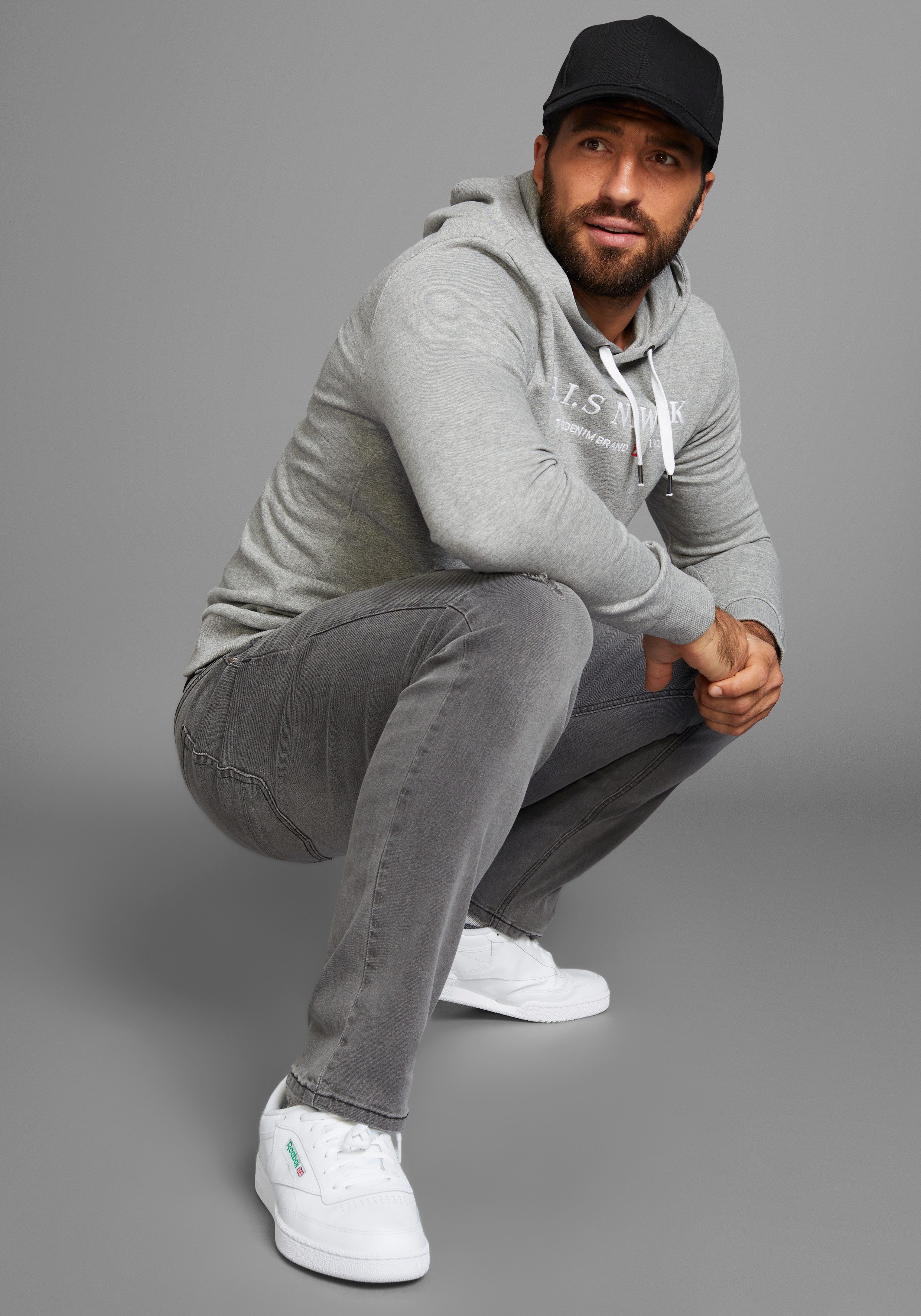 H.I.S Hoodie met logoprint nieuwe collectie