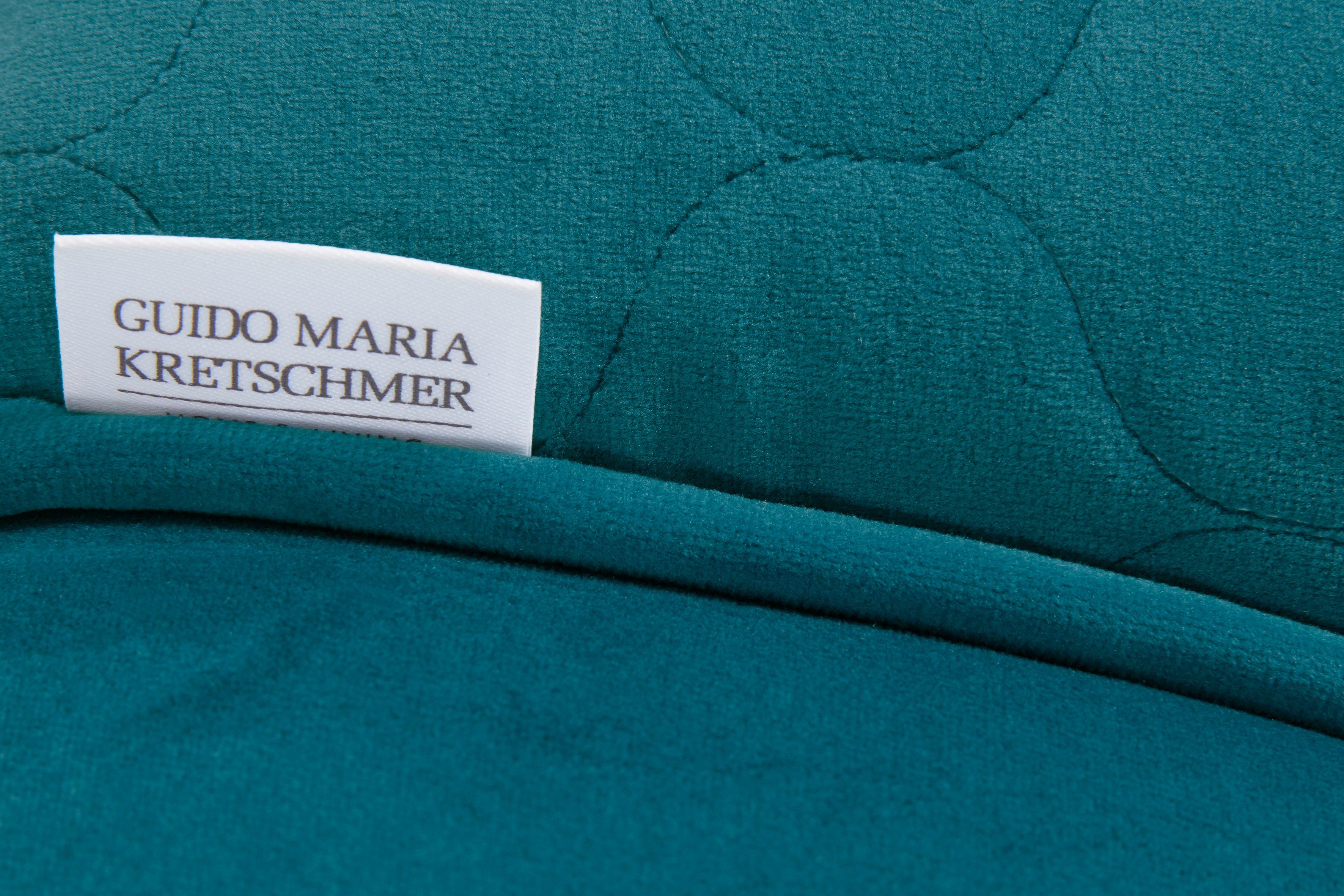 Guido Maria Kretschmer Home&Living Récamier Oradea met elegante stiksels op achterzijde van de rugleuning