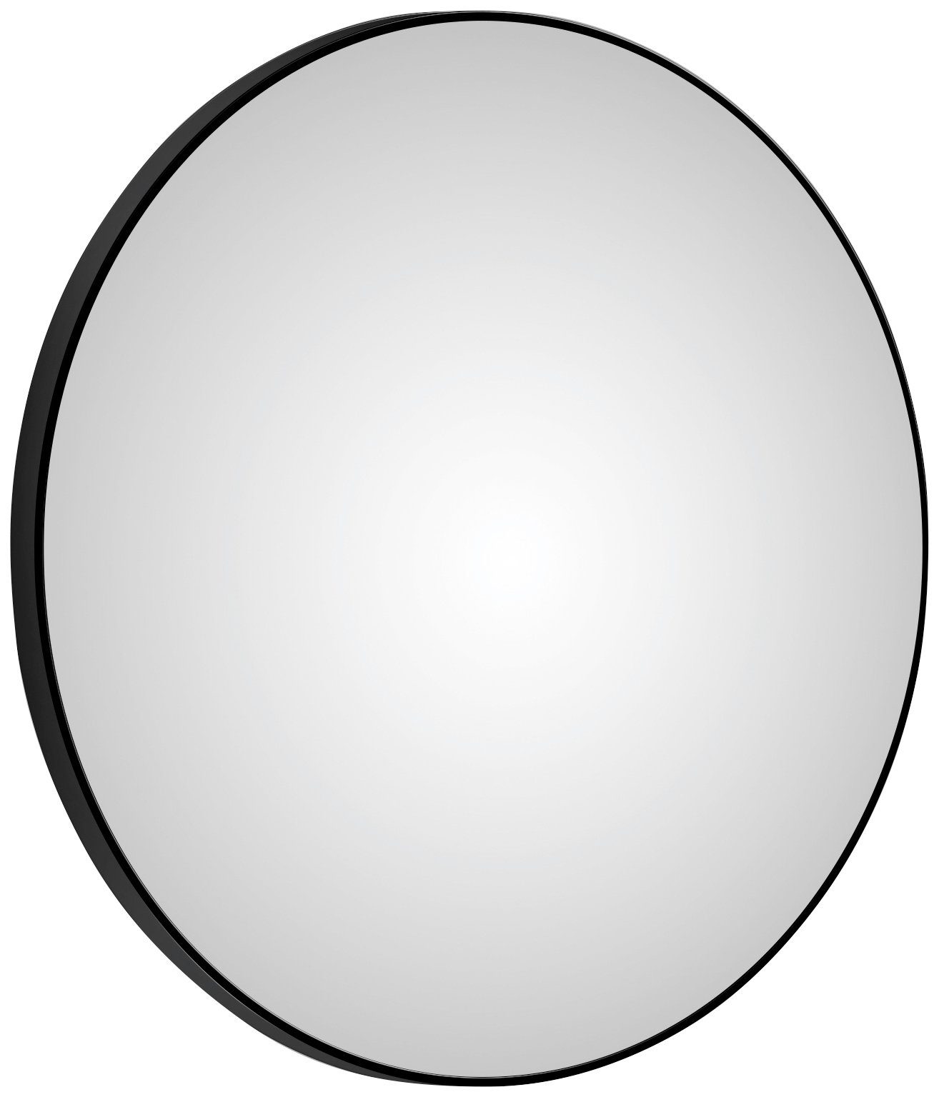 Talos Wandspiegel decoratieve ronde spiegel met aluminiumframe, ø 120 cm