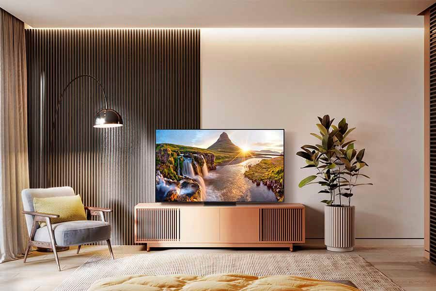 Samsung Led-TV GQ75QN800CT, 189 cm / 75", 8K, Smart TV, Neo Quantum HDR 8K Plus, Neural Quantum Processor 8K, Dolby Atmos & OTS+