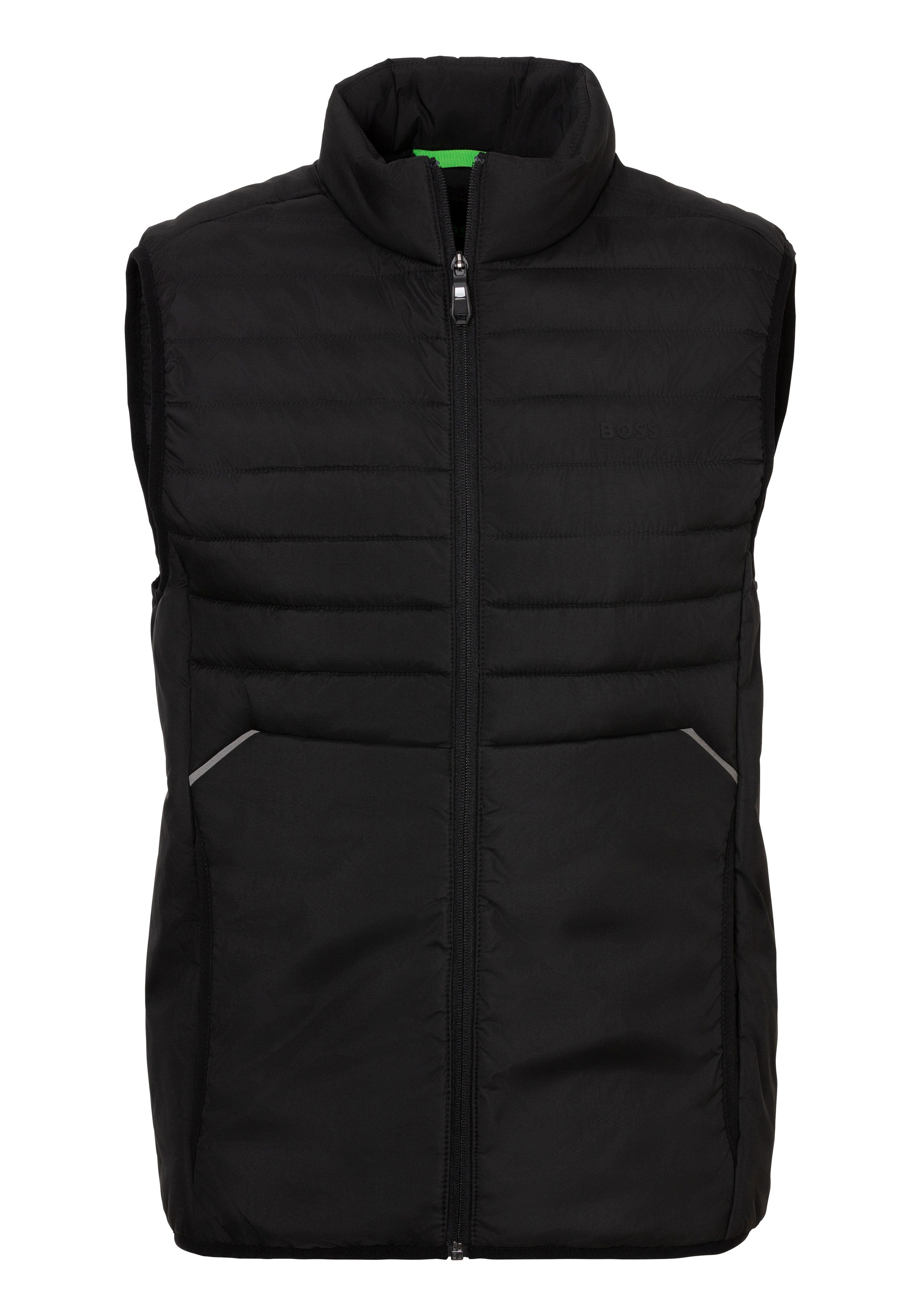 BOSS GREEN Bodywarmer V Thor met opstaande kraag