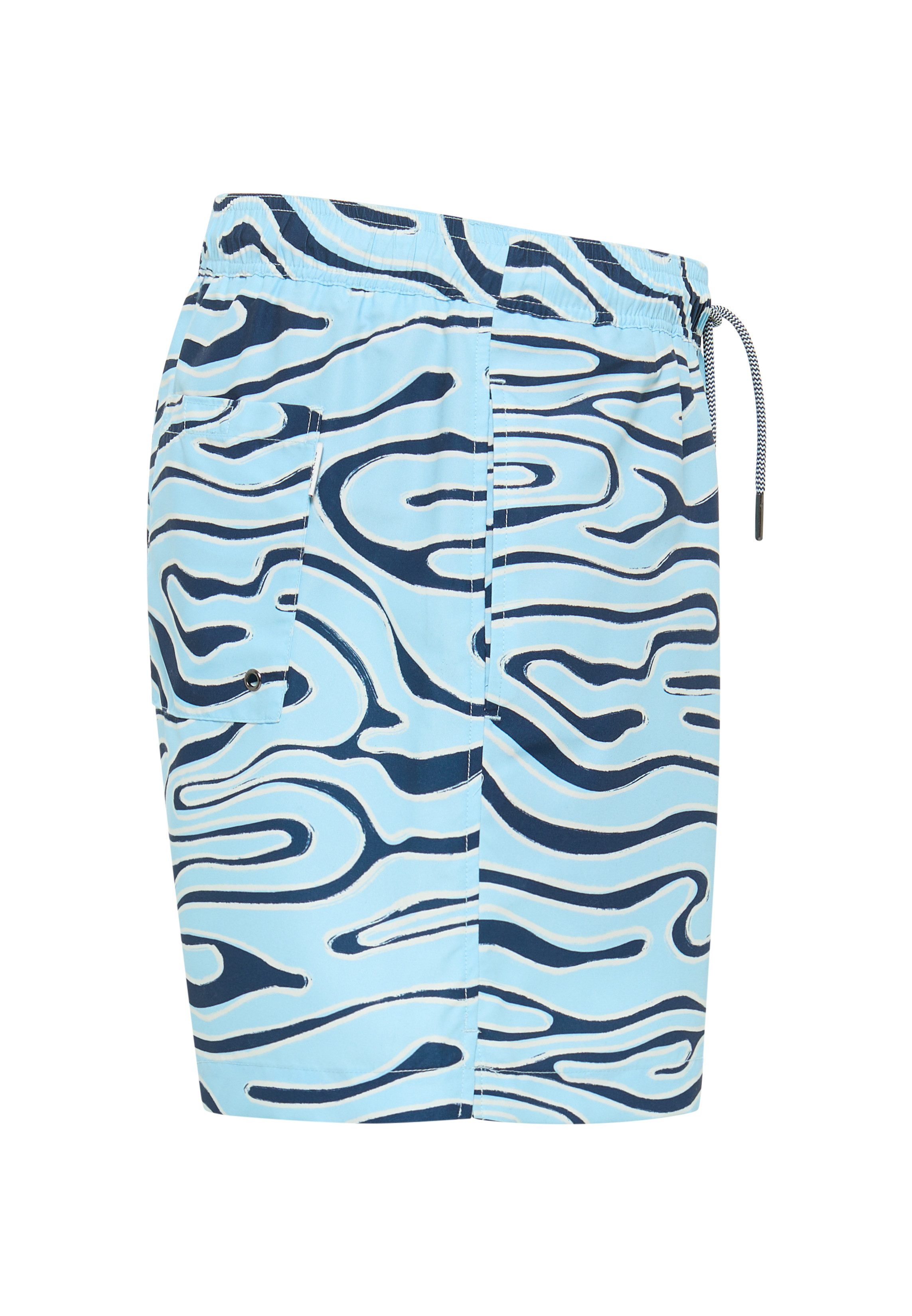 Mustang Short Style Oceanside bedrukt met allover-print
